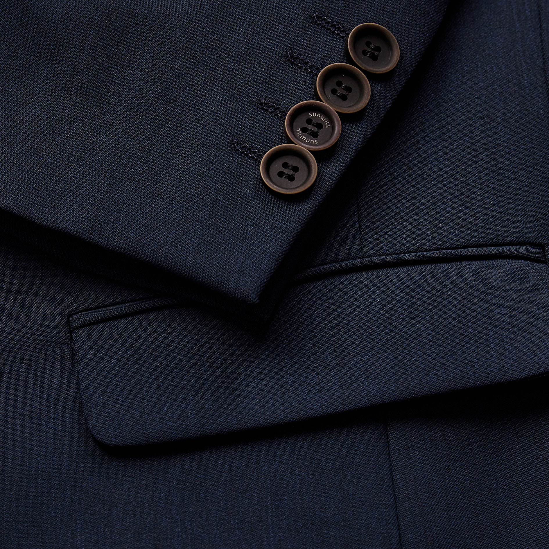 Sunwill Traveller Modern fit kavaj dam med ull, Dark blue, large image number 5