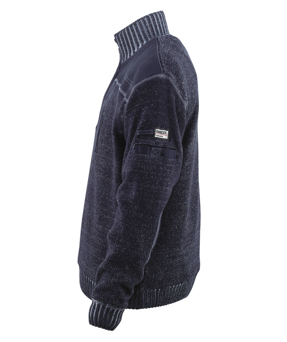 Mascot Frontline Naxos stickad tr&ouml;ja, Bl&aring;gr&aring;, large image number 1