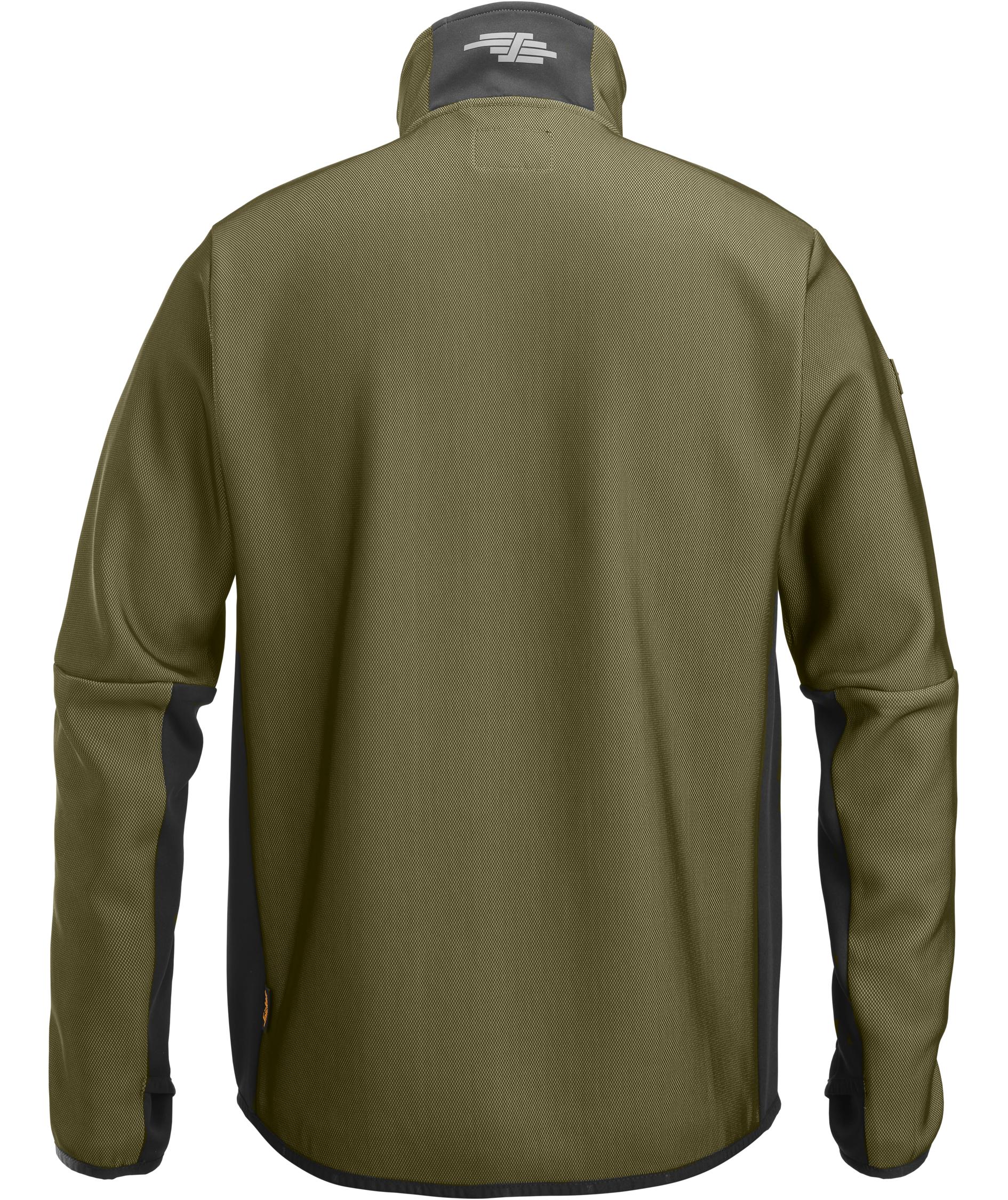 Snickers FlexiWork jakke 8045, Khaki Green/Black