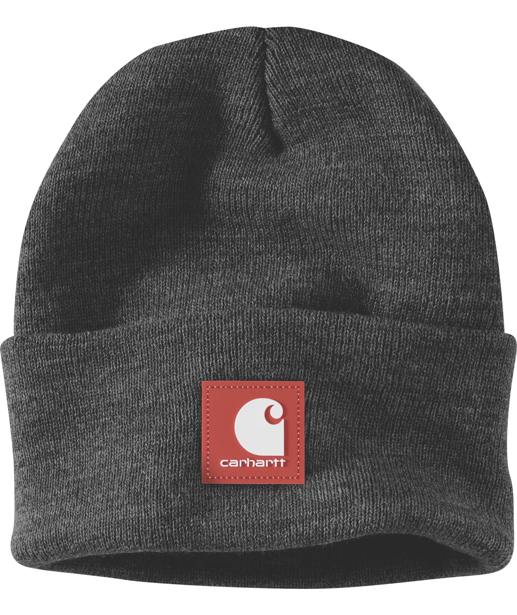 Carhartt Patch Watch beanie, Coal Heather, Coal Heather, swatch