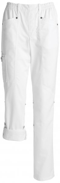 Kentaur pull-on flex bukser benl&aelig;ngde 82 cm, Hvid