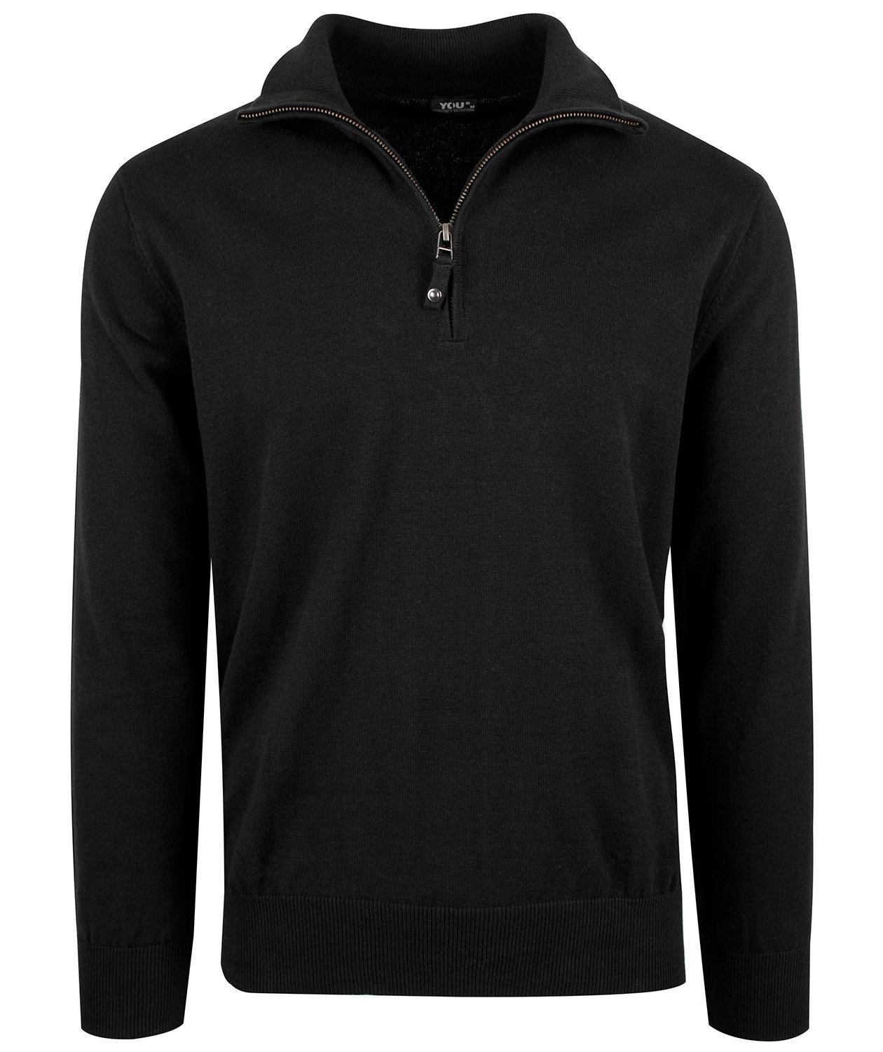 YOU Michigan tr&ouml;ja med dragkedja, Svart