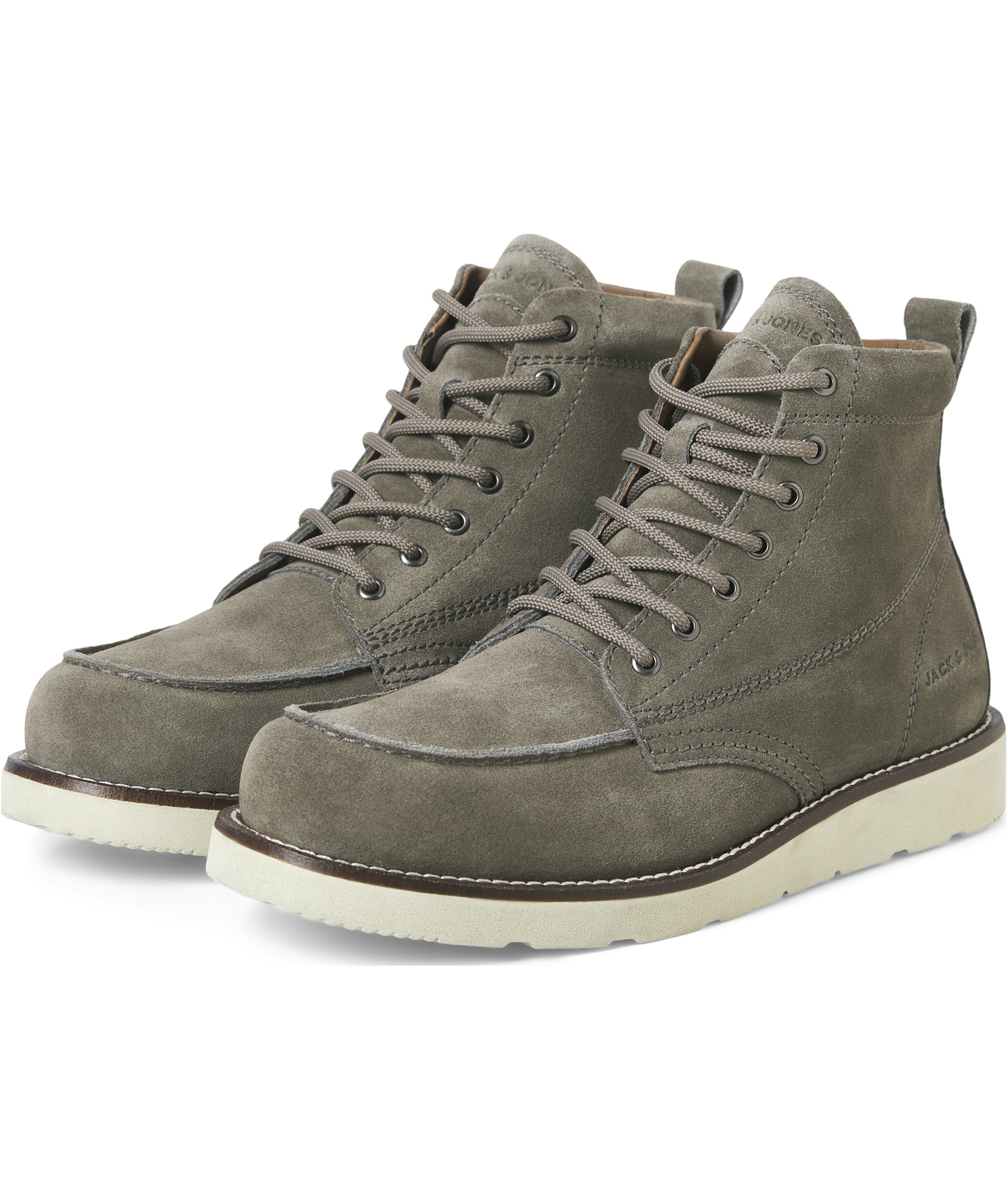 Jack & Jones JFWTORONTO suede boots, Grey
