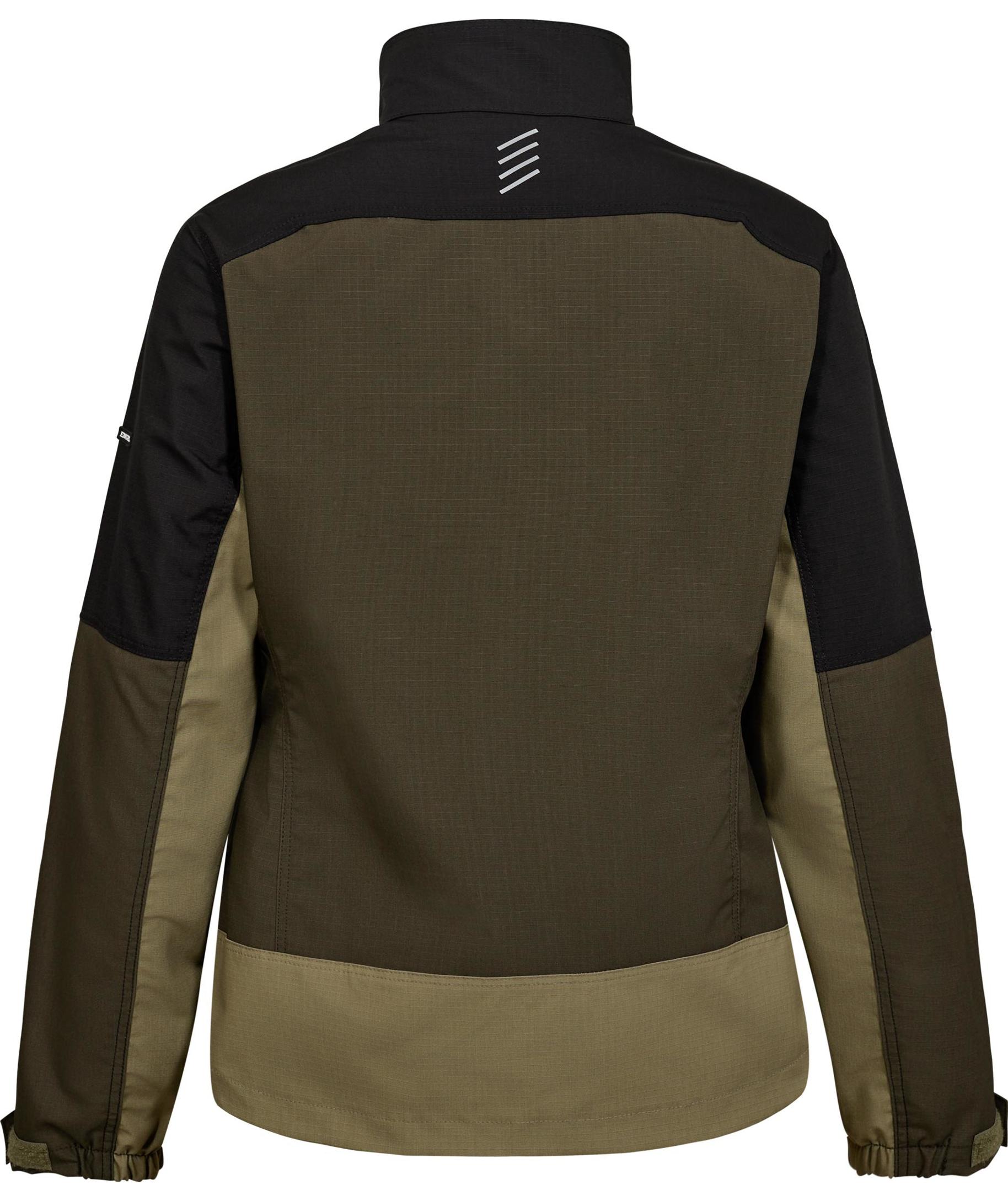 Engel Entire Damen Arbeitsjacke, Forest Green/Black, large image number 3