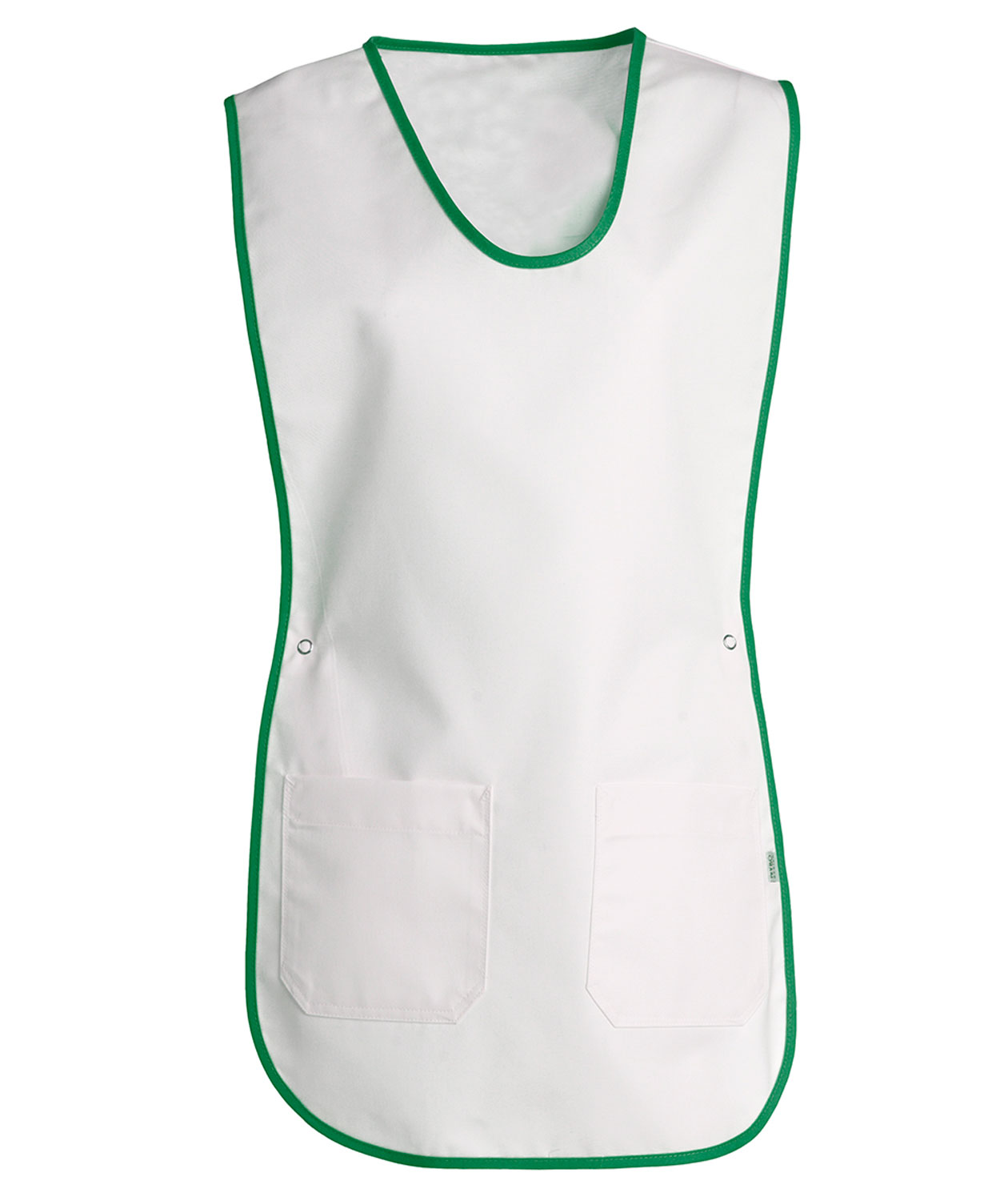 Nybo Workwear Dolly sandwich apron, White/Green
