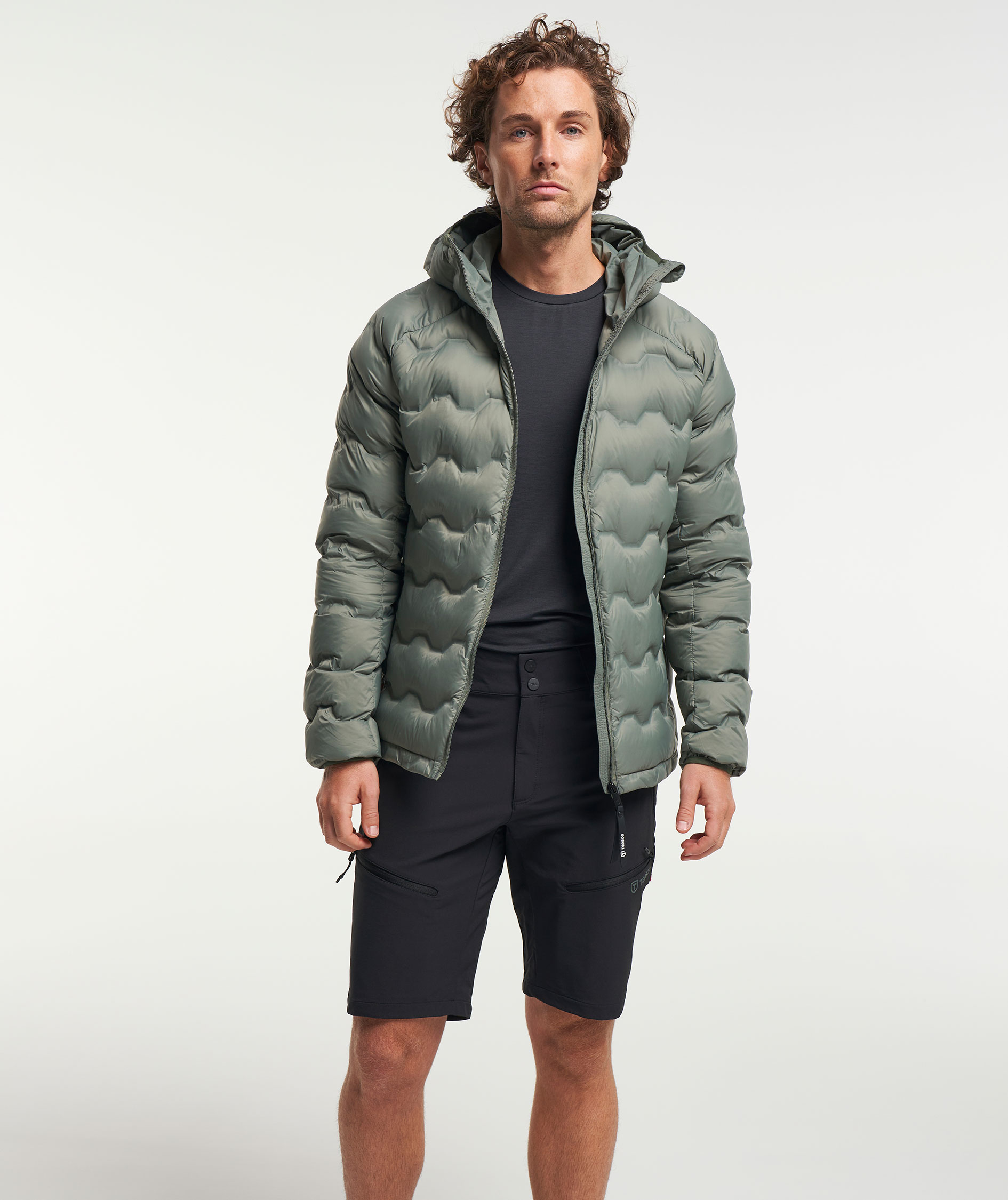 Tenson TXlite Shibui down jacket, Grey Green, large image number 9