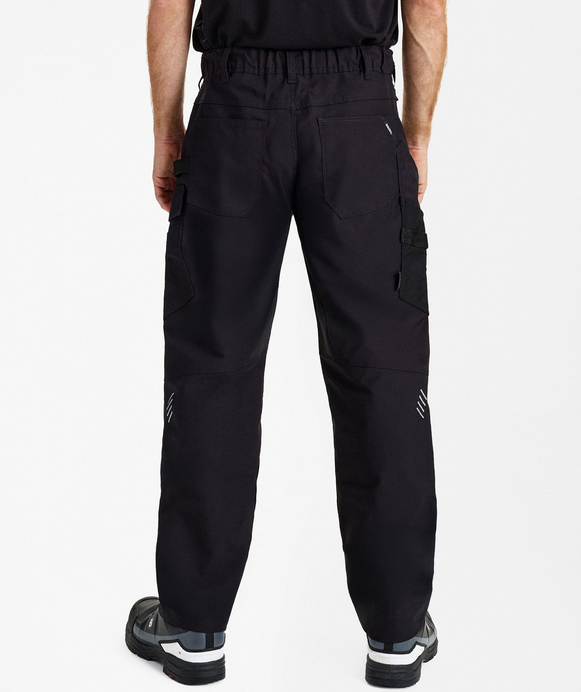 Engel Entire arbejdsbukser, Black, large image number 5