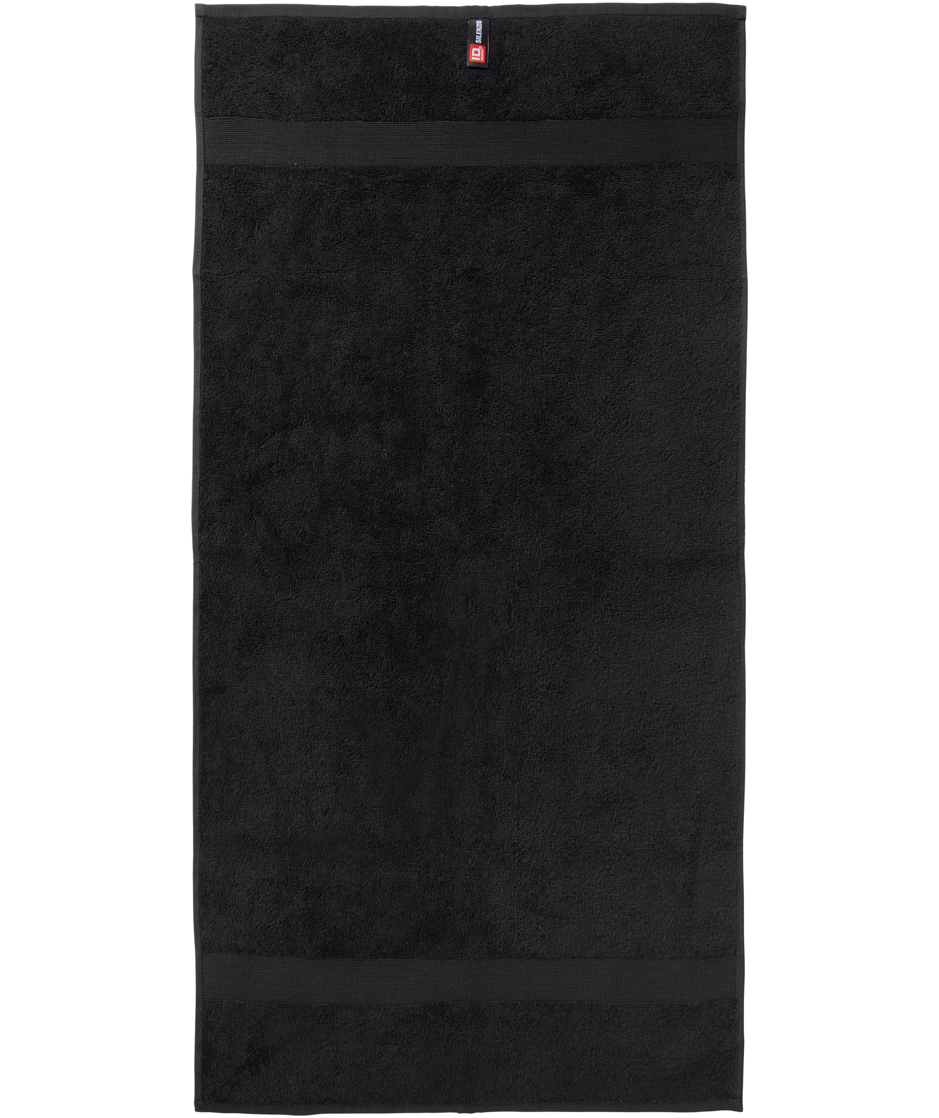 ID frott&eacute; handduk, Svart