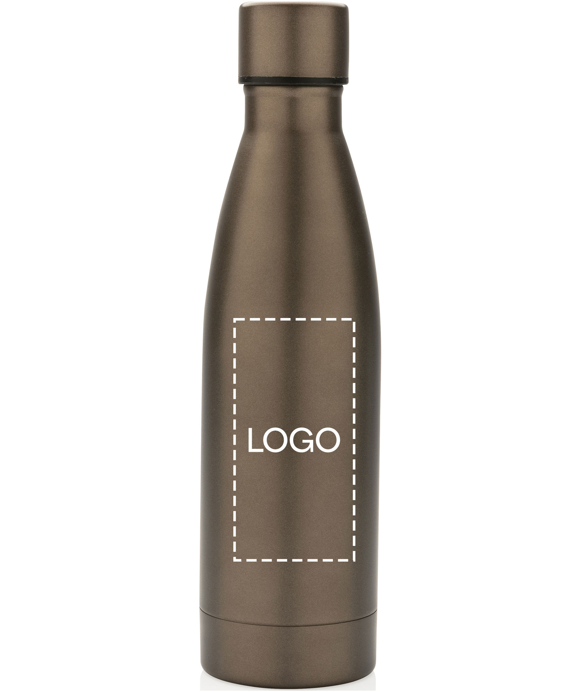 XD RCS st&aring;lflaska 0,5 L, Brun, Brun, large image number 2