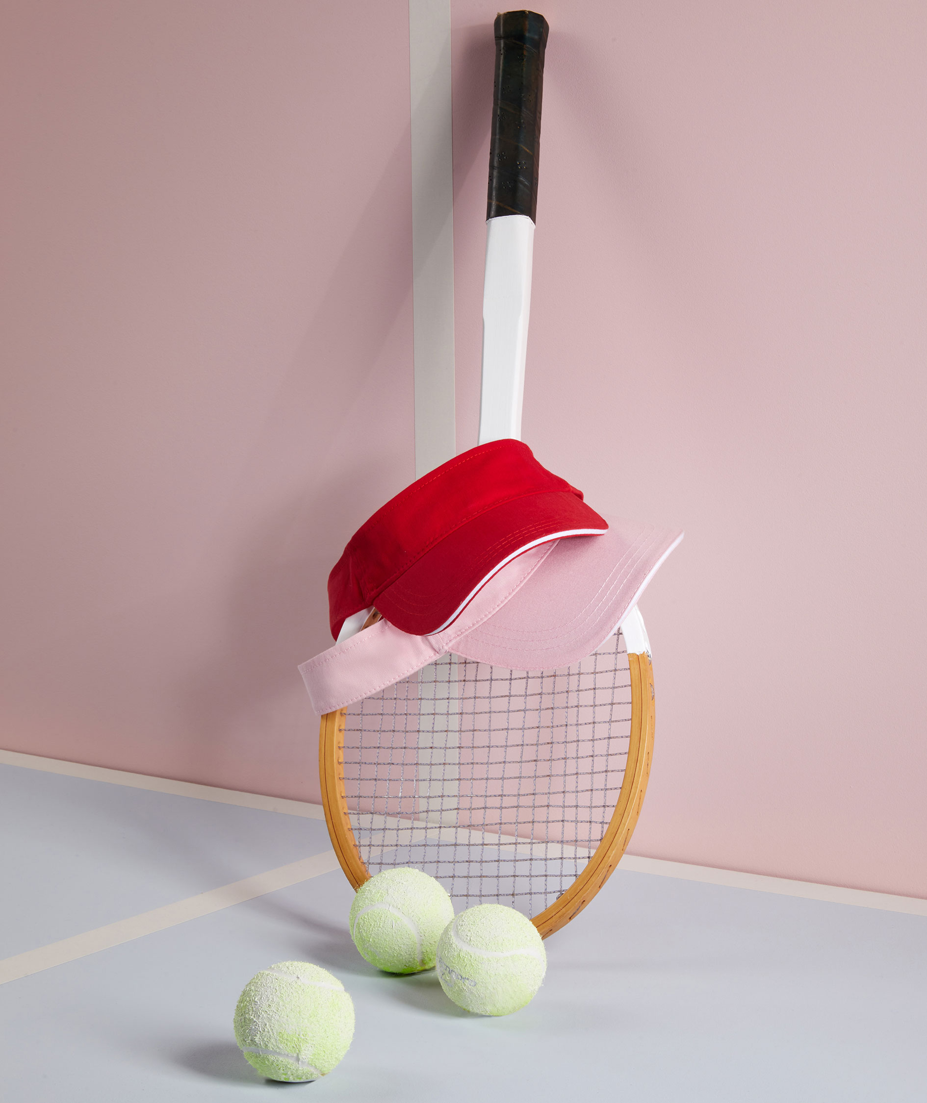 Myrtle Beach Sandwich solsk&auml;rm, Light-Pink/White, Light-Pink/White, large image number 5