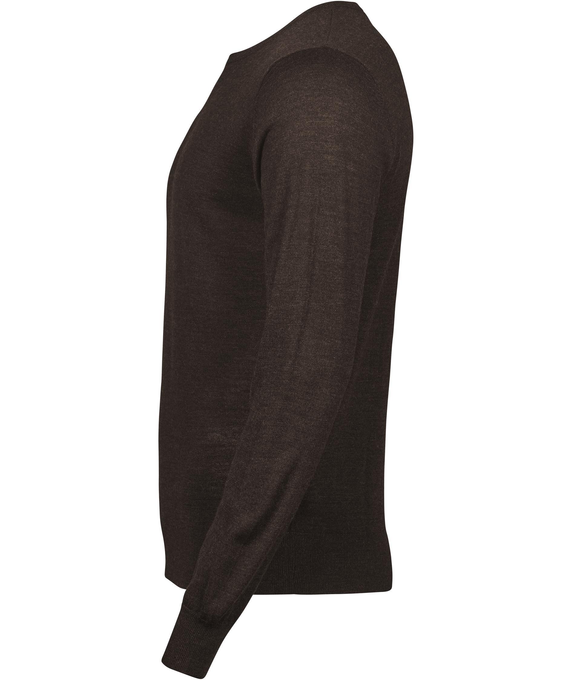 Tee Jays Crew Neck genser med merinoull, Mocha, large image number 4