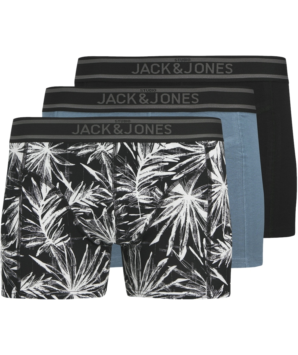 Jack & Jones JACRICHARD 3-pack boksershorts, Black