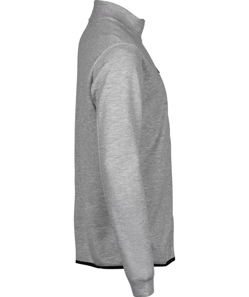 Tee Jays Athletic Cardigan, Heather Grey, large image number 2