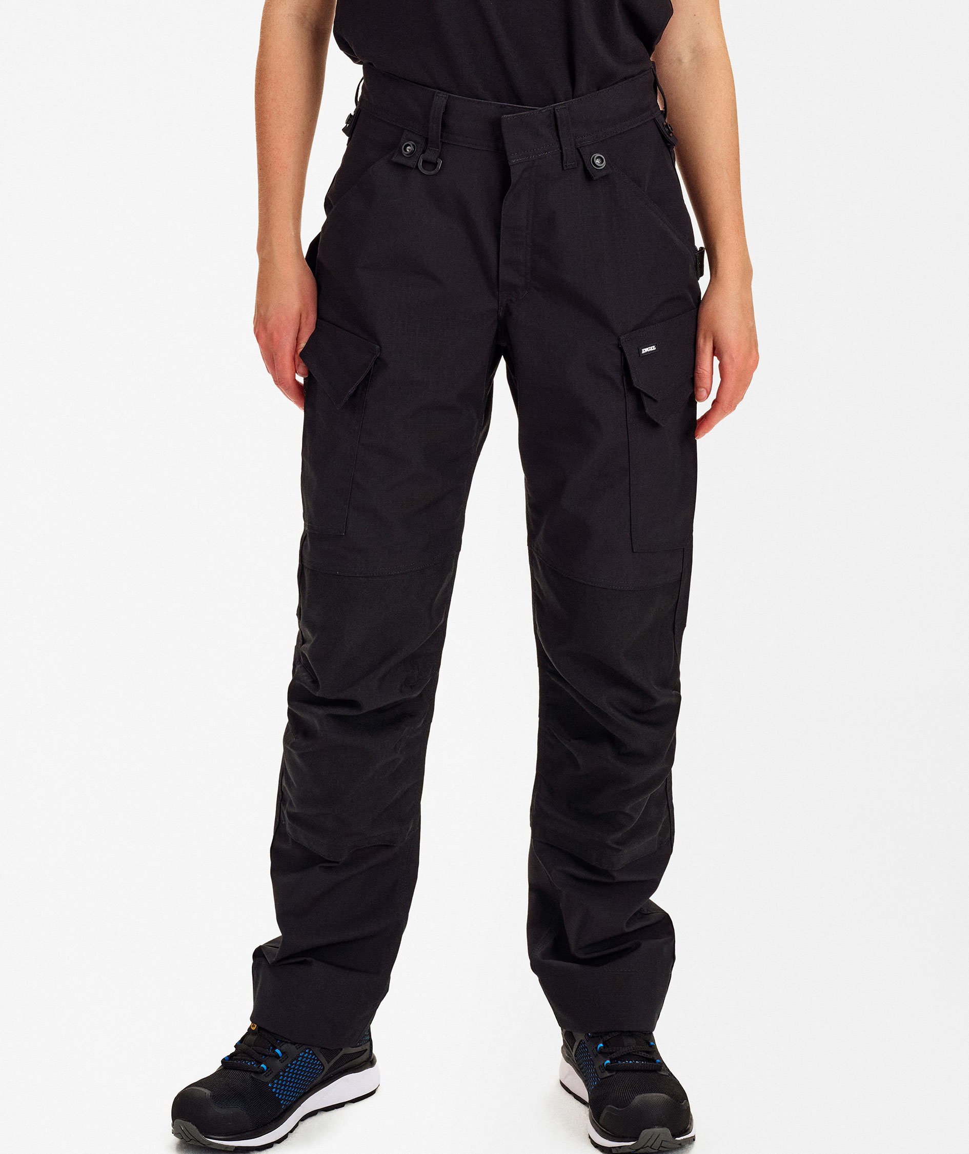 Engel Entire dame arbejdsbukser, Black, large image number 2