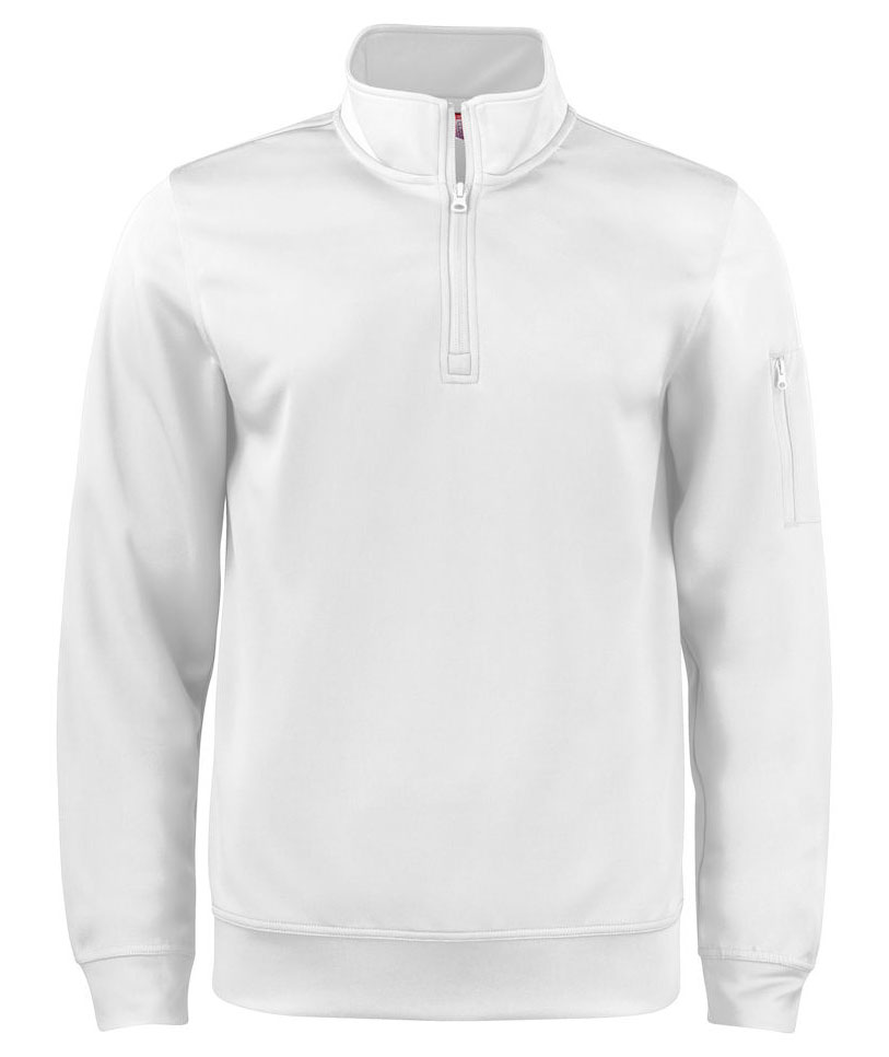 Clique Basic Active  sweatshirt, Hvit, Hvit, swatch