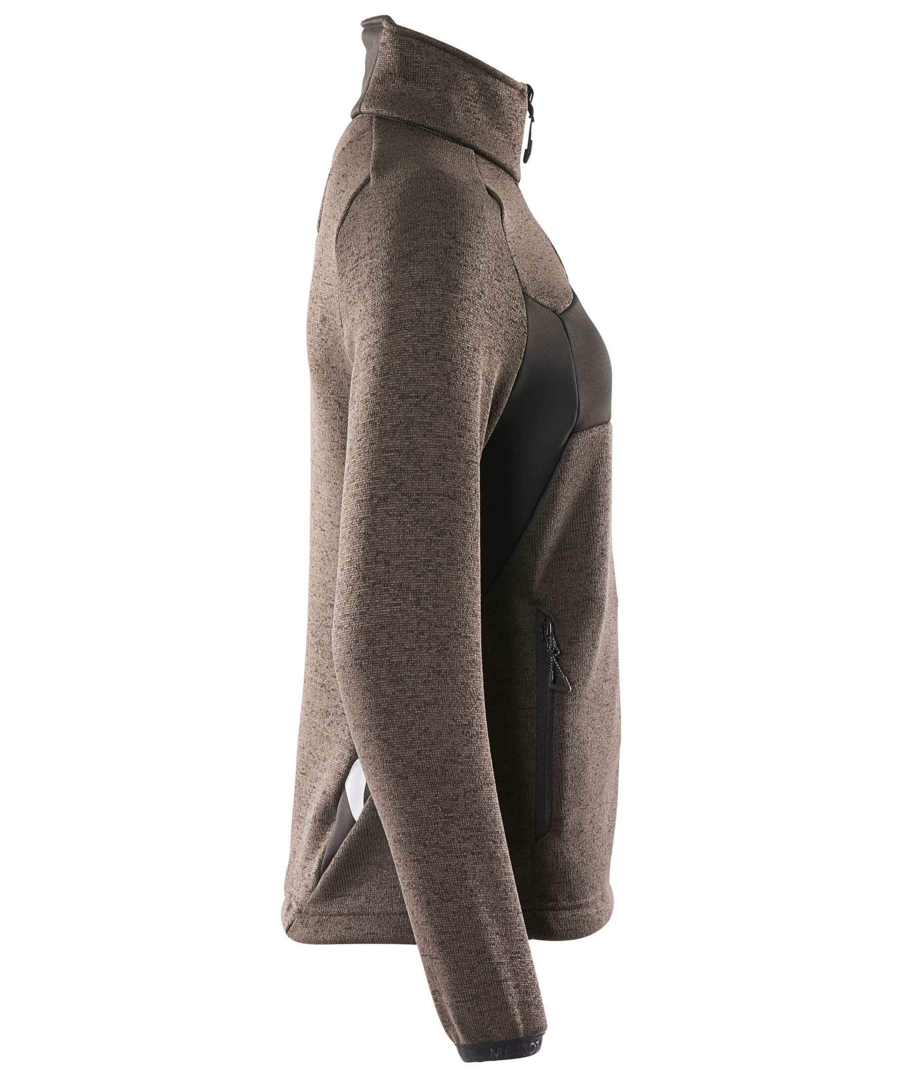 Mascot Accelerate dame strikcardigan, M&oslash;rk Antracit/Sort, large image number 2