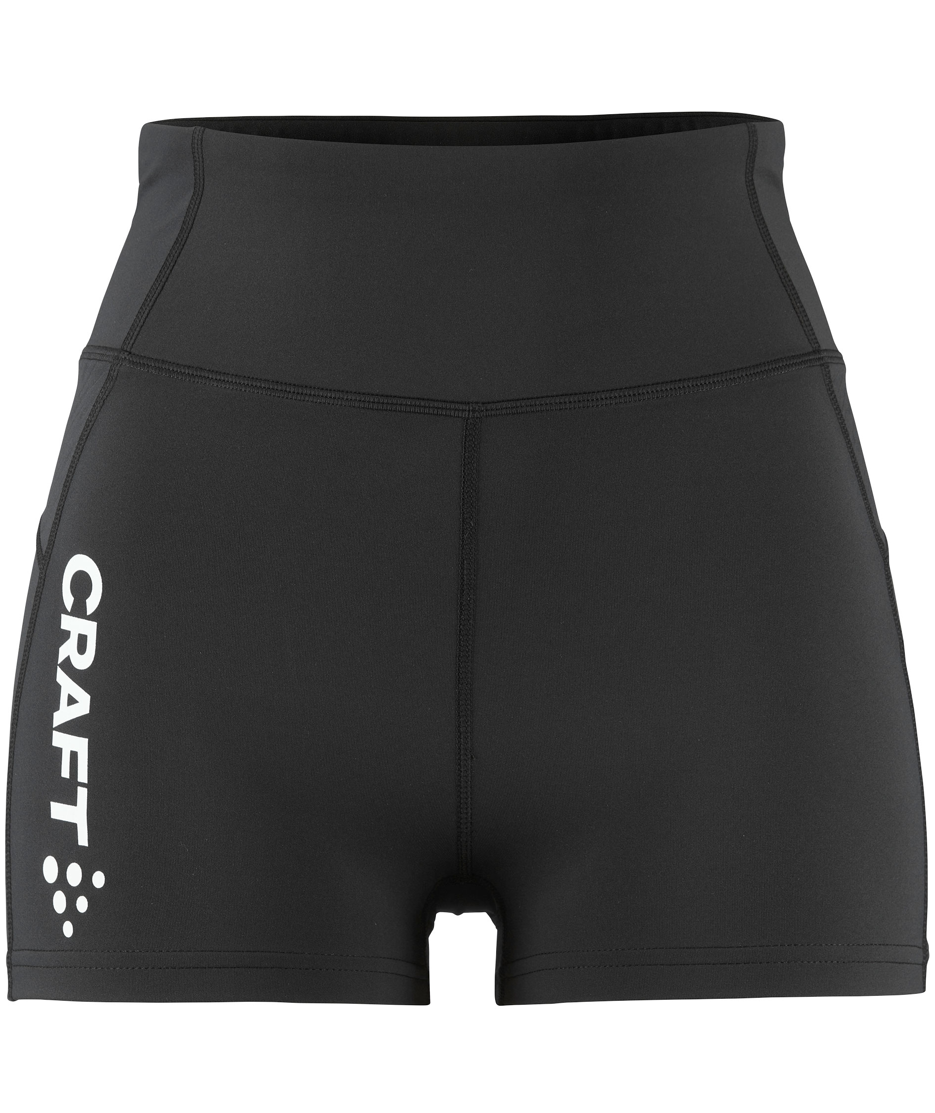 Craft Rush 2.3 dame hot pant, Black, Black, swatch