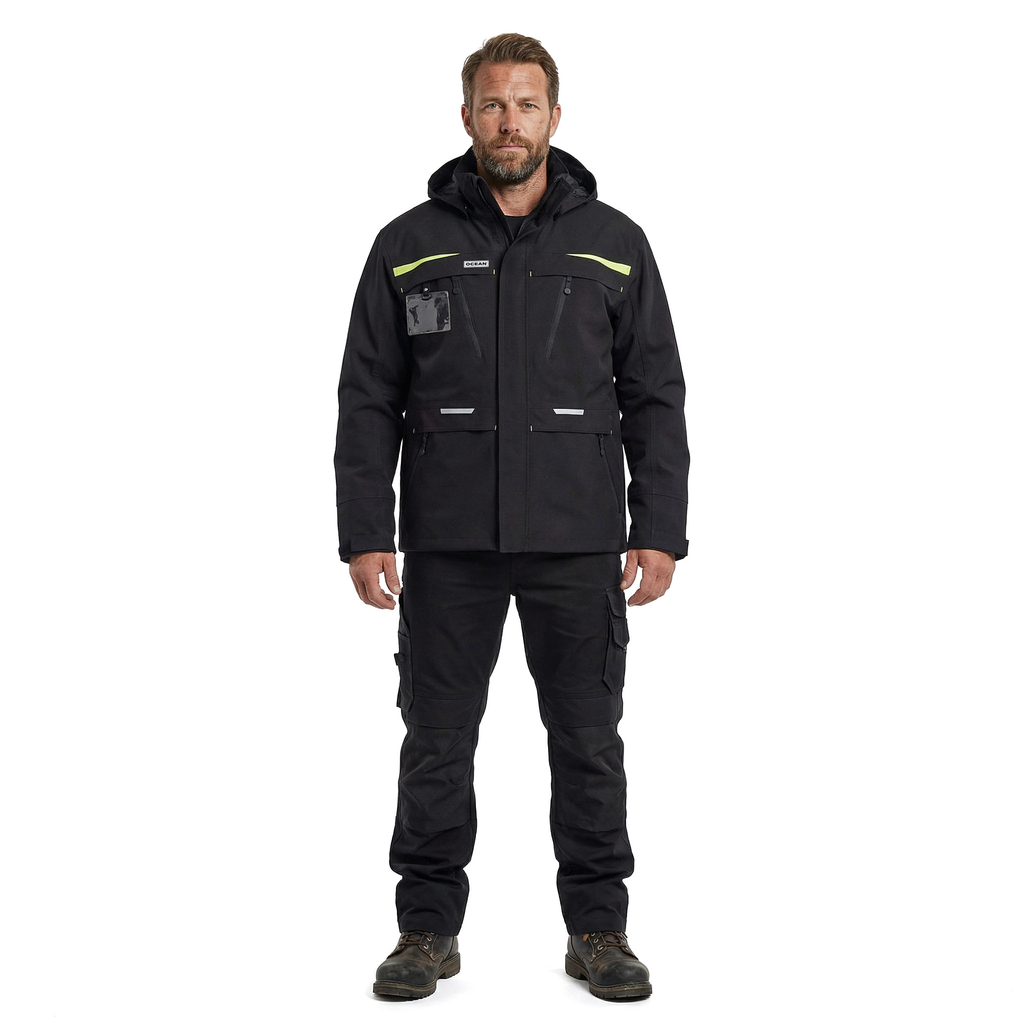 Ocean Rocky Stretch jacket, Black, large image number 2
