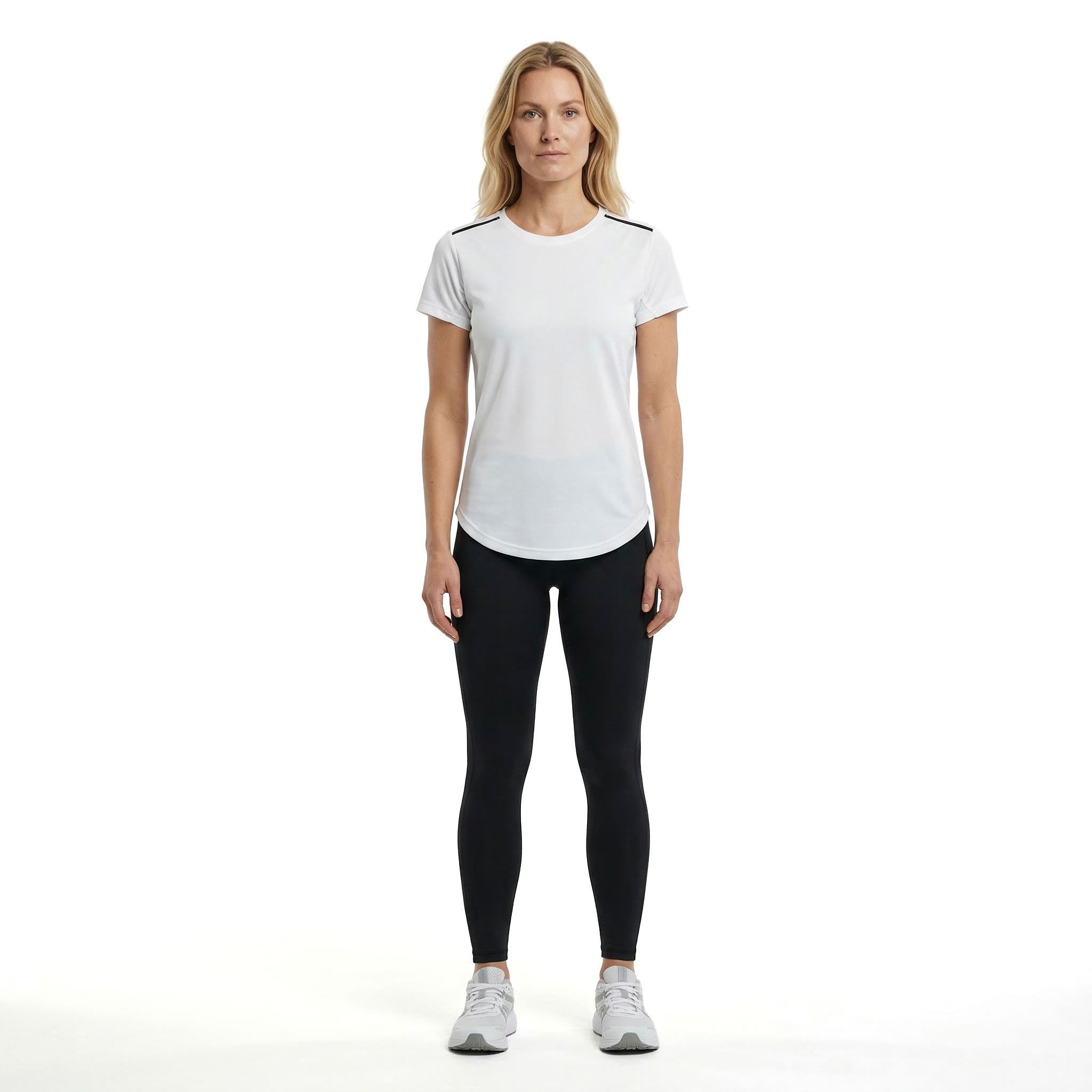 Tee Jays Luxury Sport dame T-shirt, Hvid, large image number 2