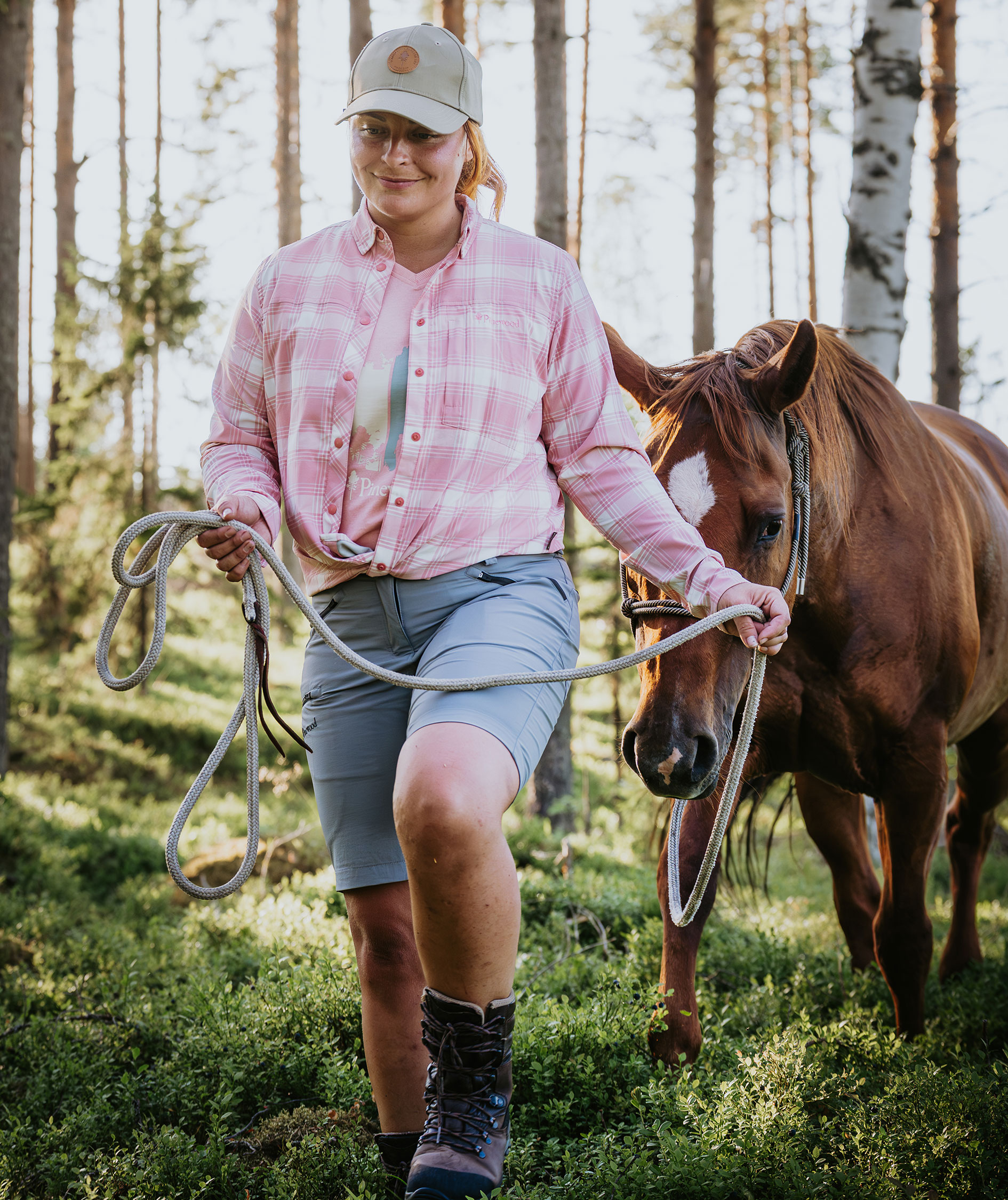 Pinewood Abisko Trekking InsectSafe dameskjorte, 3538, large image number 1
