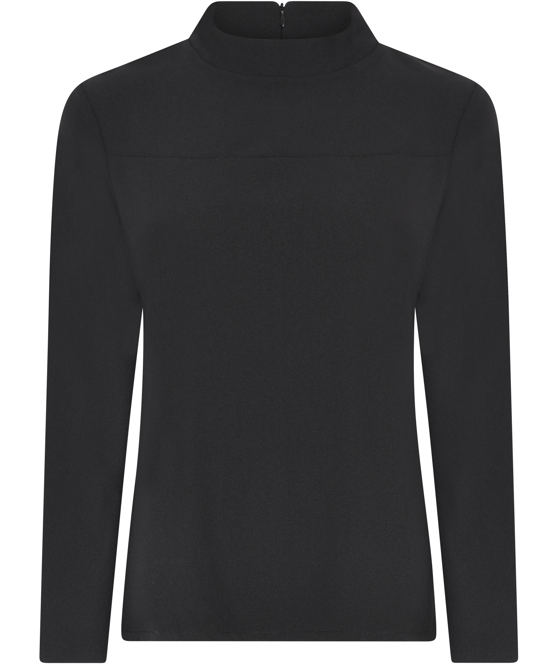 CC55 Avignon blus med h&ouml;g krage dam, Svart