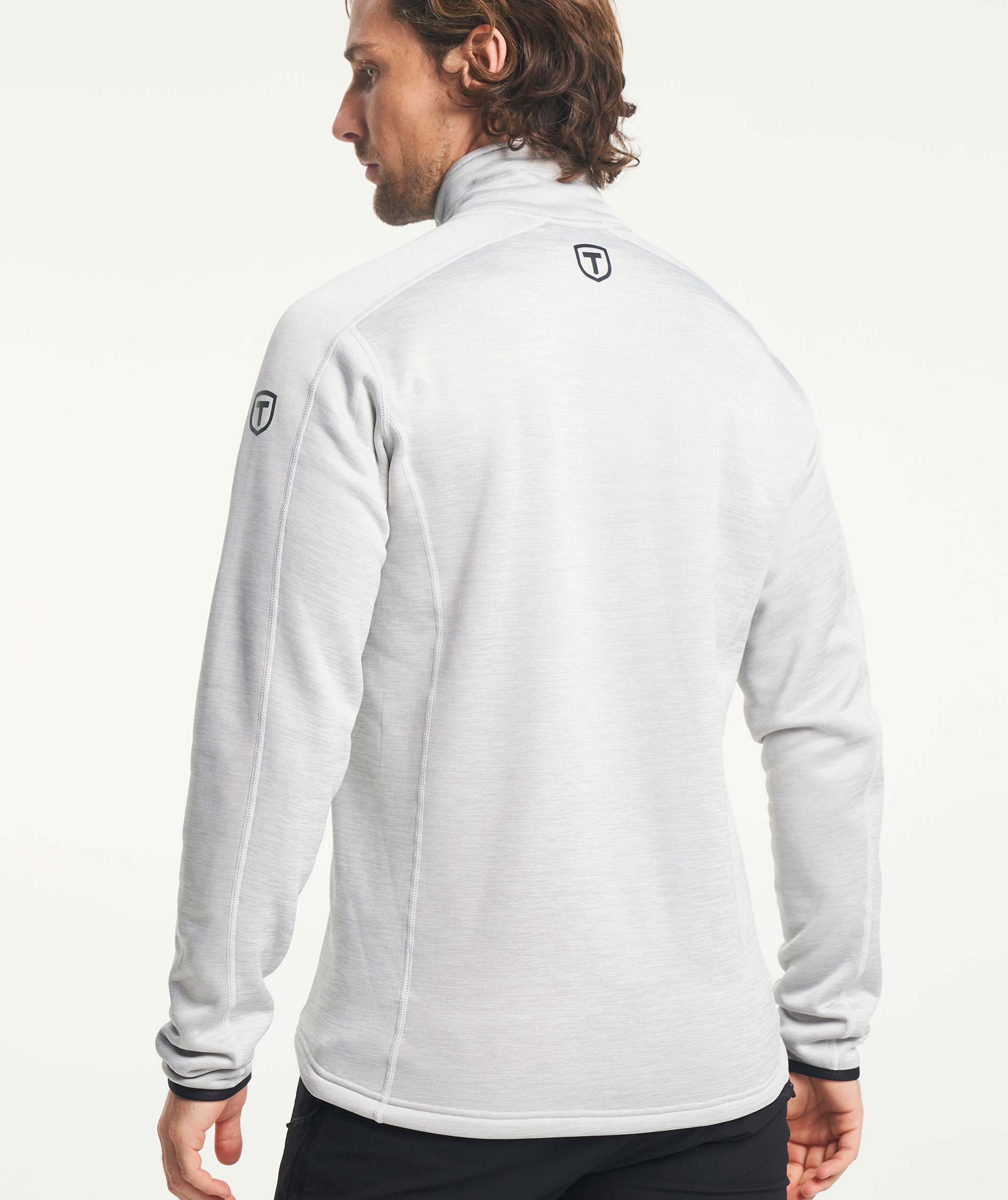 Tenson TXlite cardigan, Light Grey, large image number 8