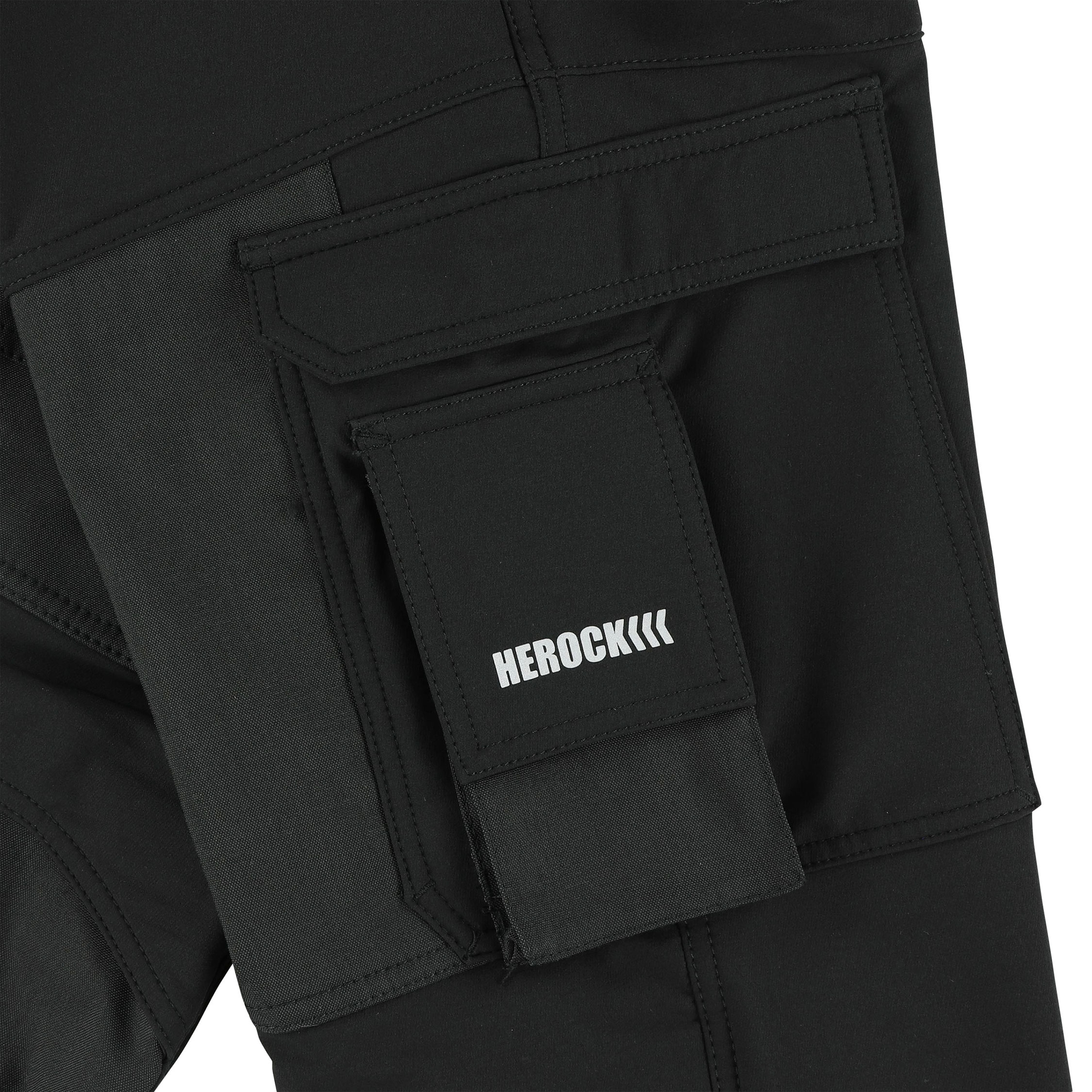 HEROCK Faro work trousers full stretch, Black, large image number 5