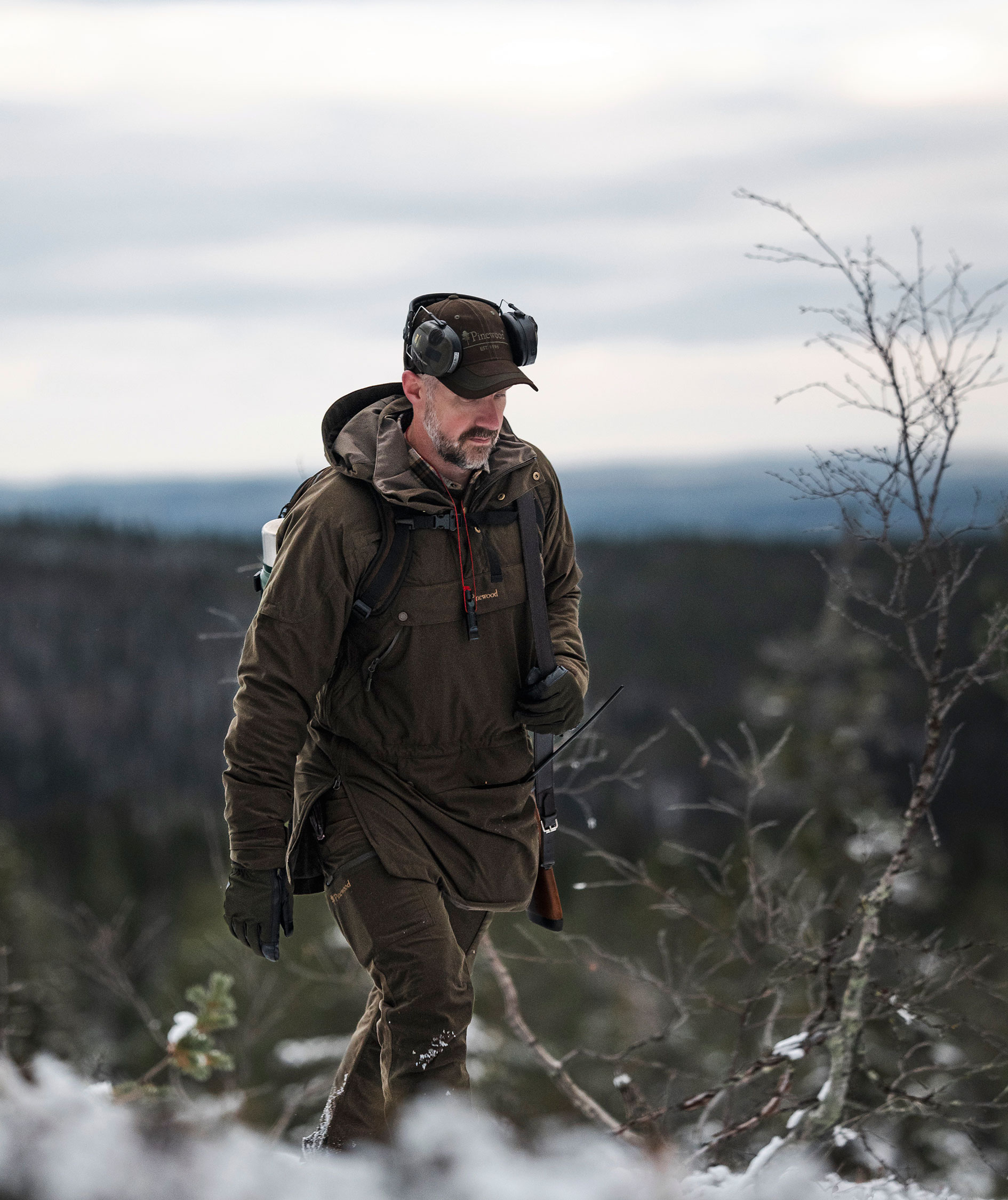 Pinewood Furudal Hunters 2L anorak, Suede Brown, large image number 13