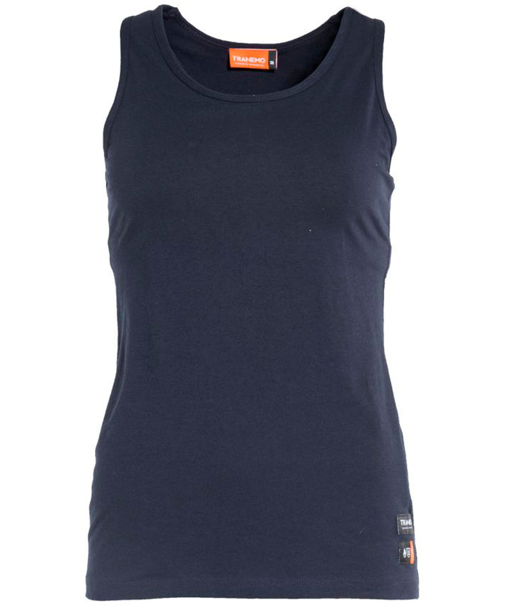 Tranemo FR Tanktop med sports bh, Marinebl&aring;