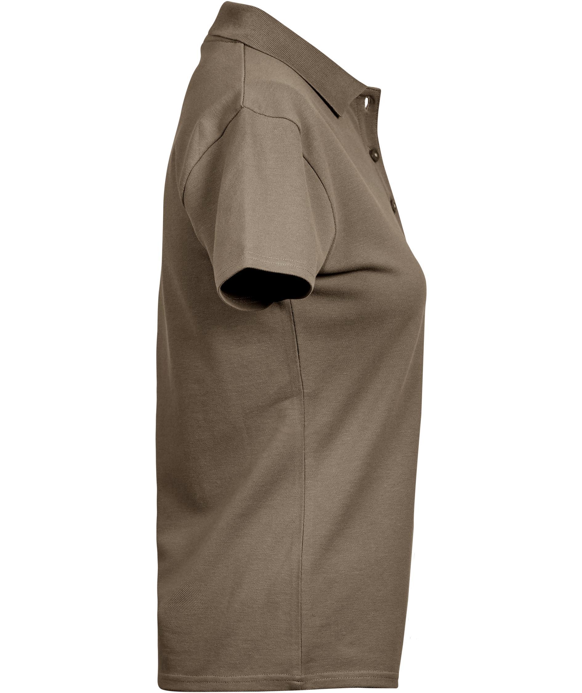 Tee Jays Luxury Stretch Damen Poloshirt, Clay, large image number 2