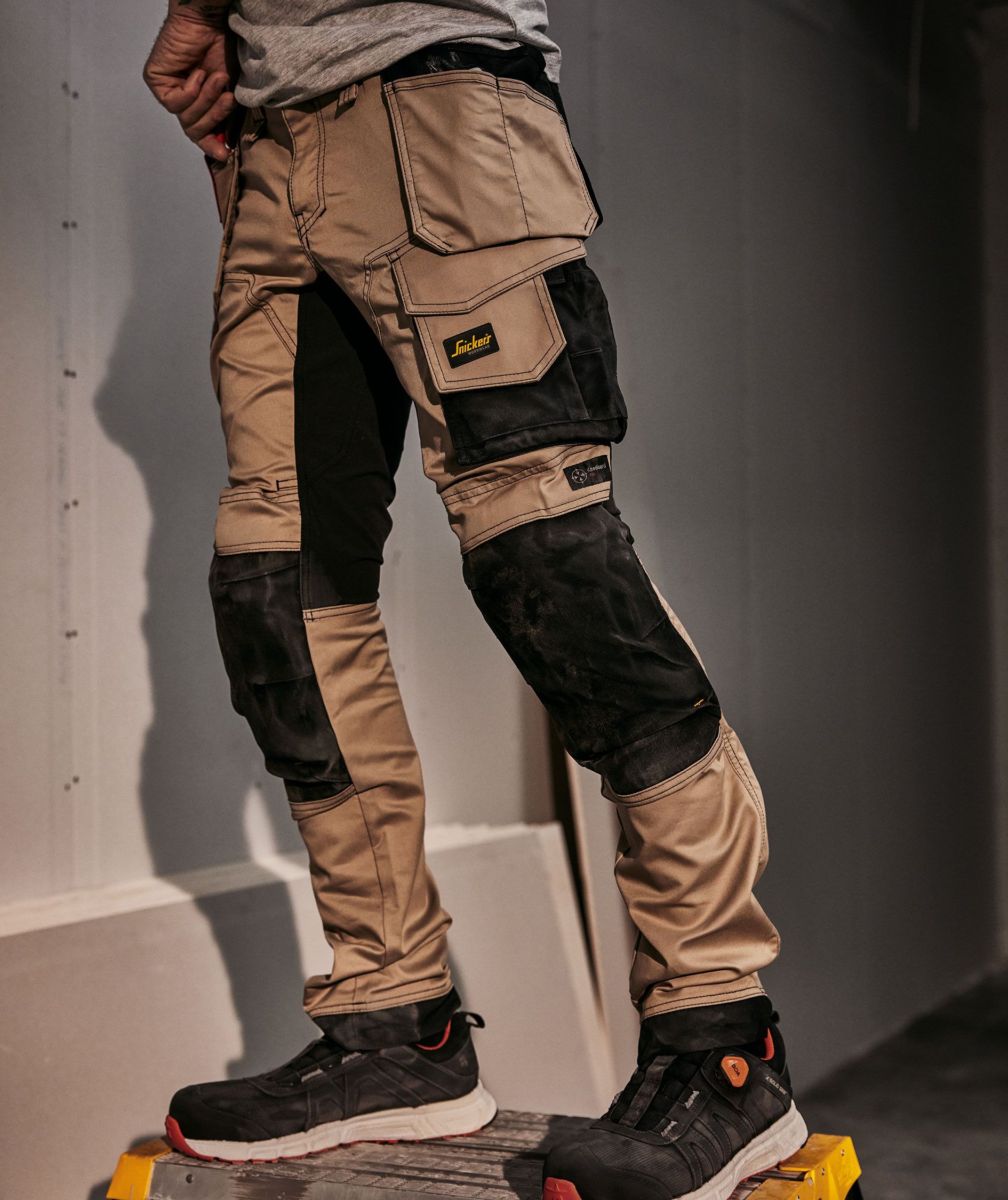 Snickers AllroundWork Handwerkerhose 6241, Braun/Schwarz, large image number 4