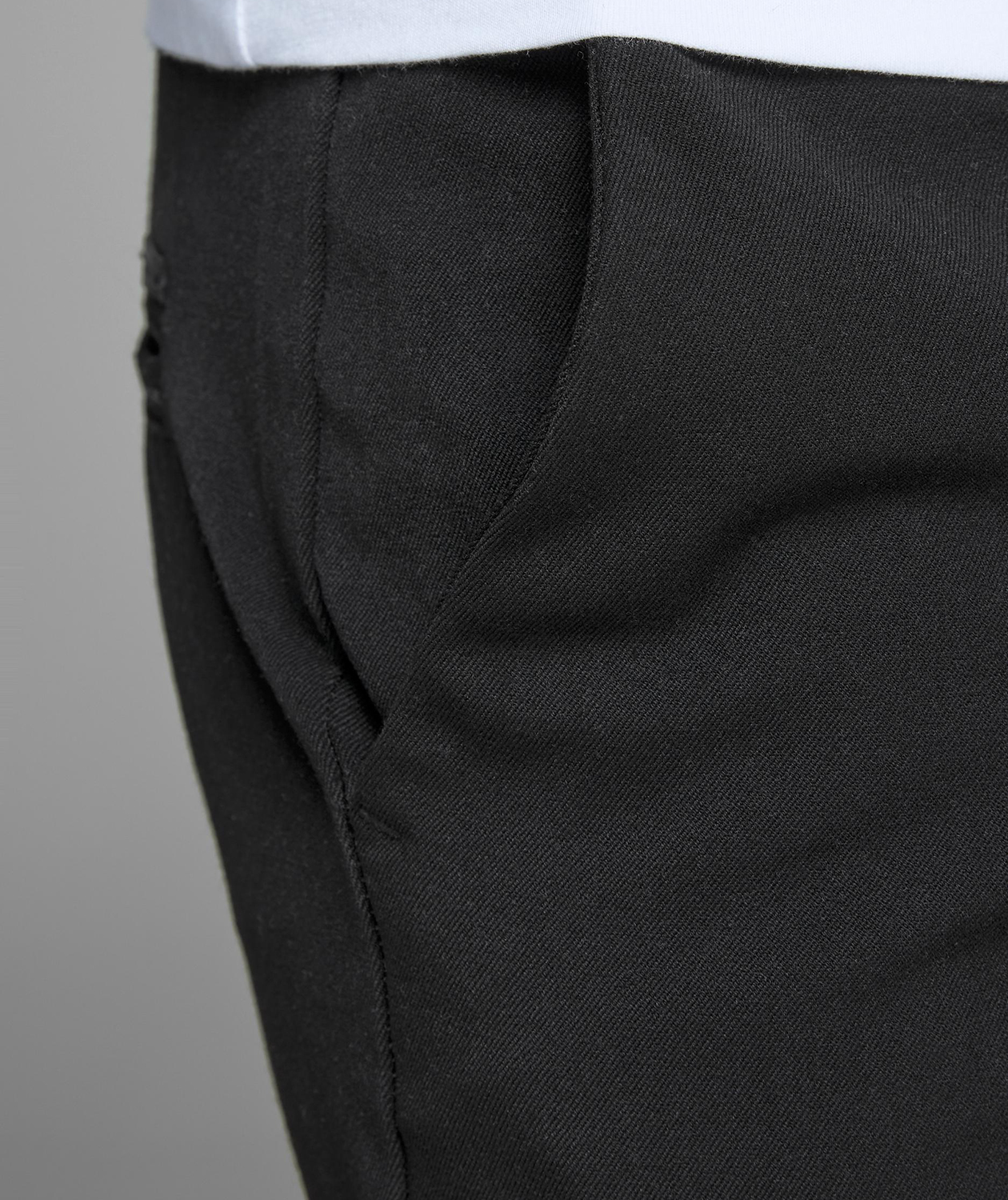 Jack & Jones JPSTMARCO JJCONNOR AKM 769 Chinos, Svart, large image number 4