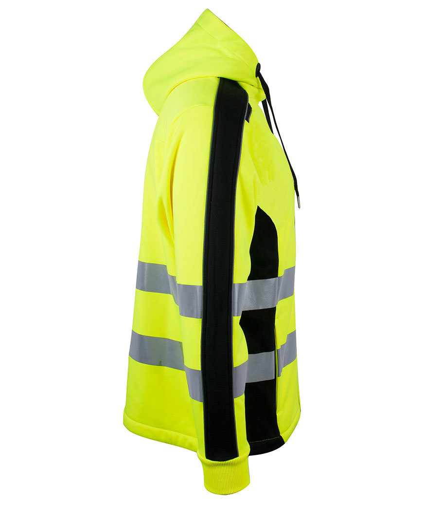 YOU Halmstad hooded jacket, Hi-Vis Yellow, large image number 2