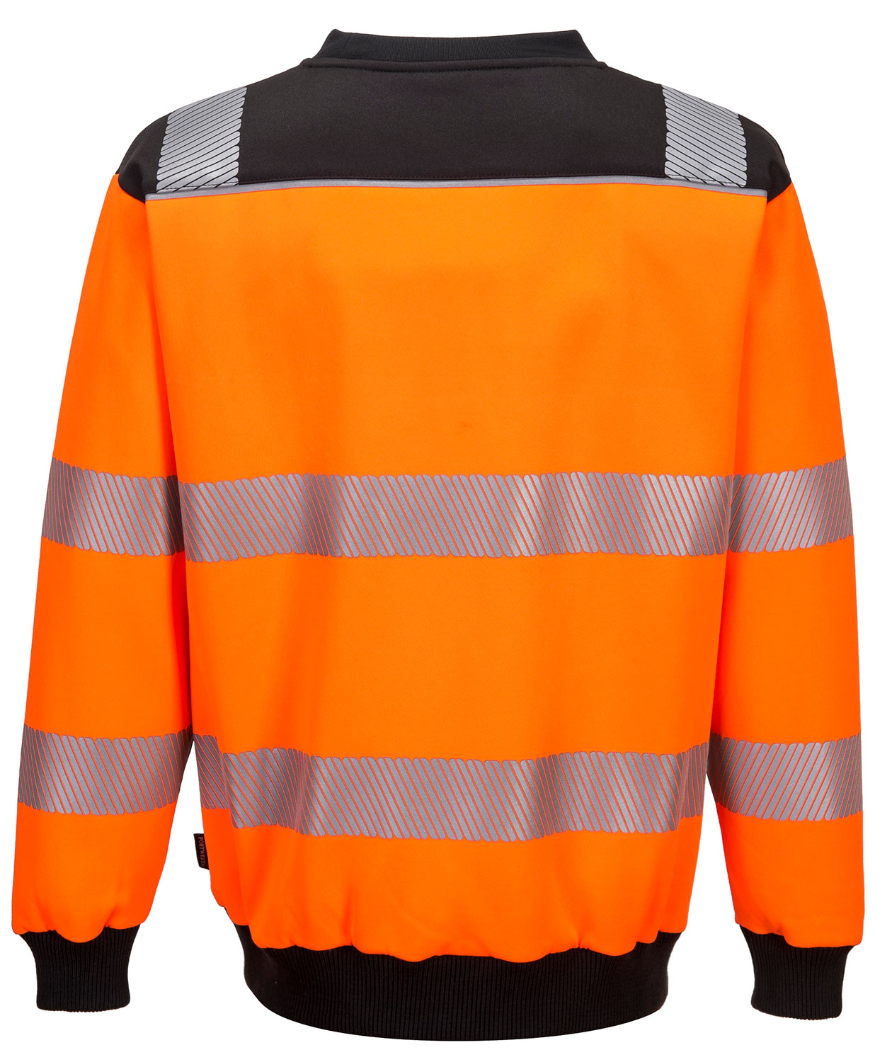 Portwest PW3 sweatshirt, Varsel Orange/Svart, large image number 1