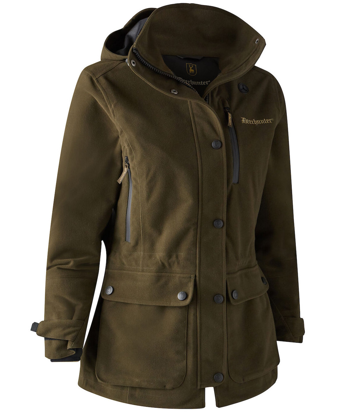 Deerhunter Lady Gabby dame jakke, Peat