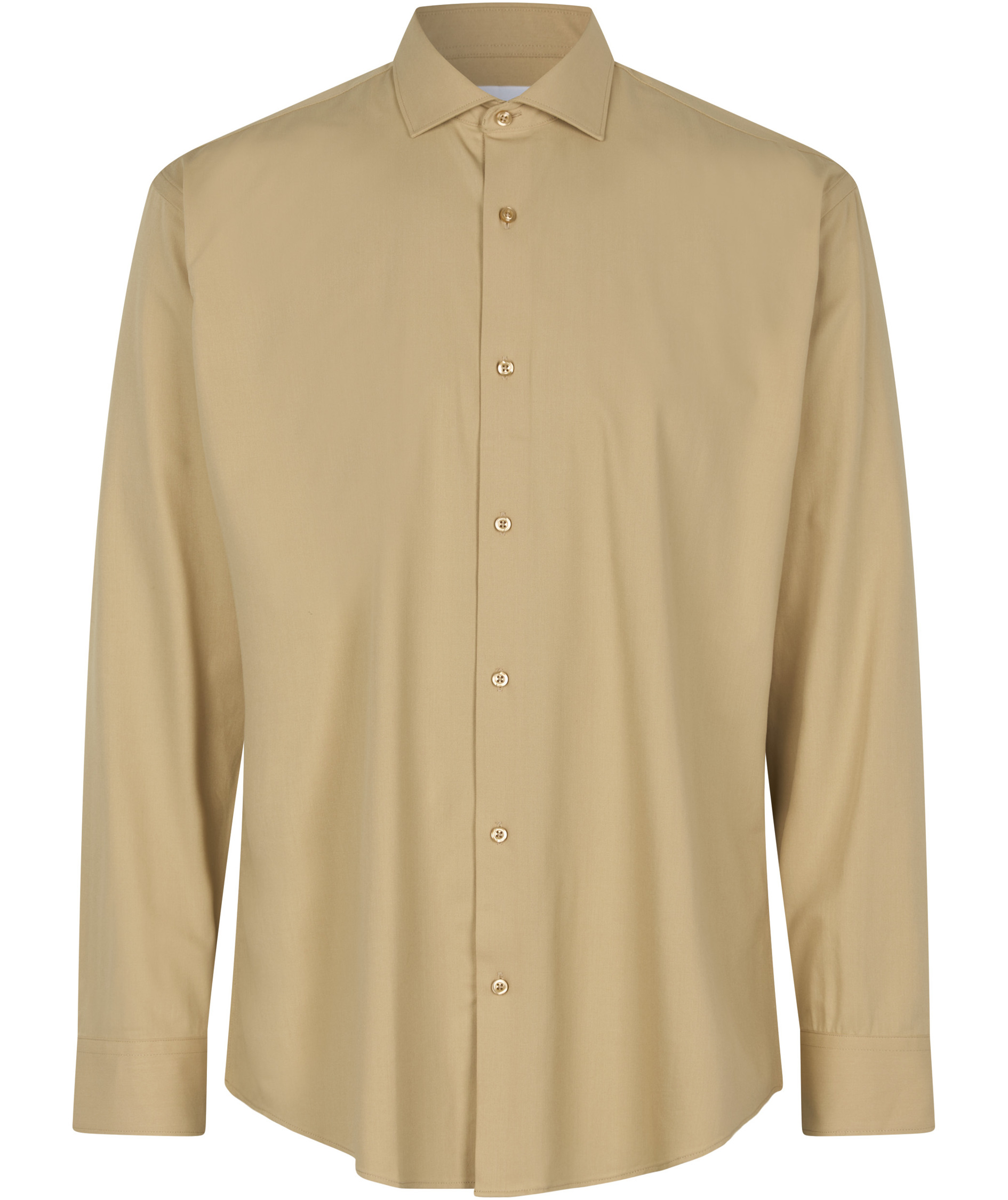 Seven Seas hybrid Modern fit shirt, Sand