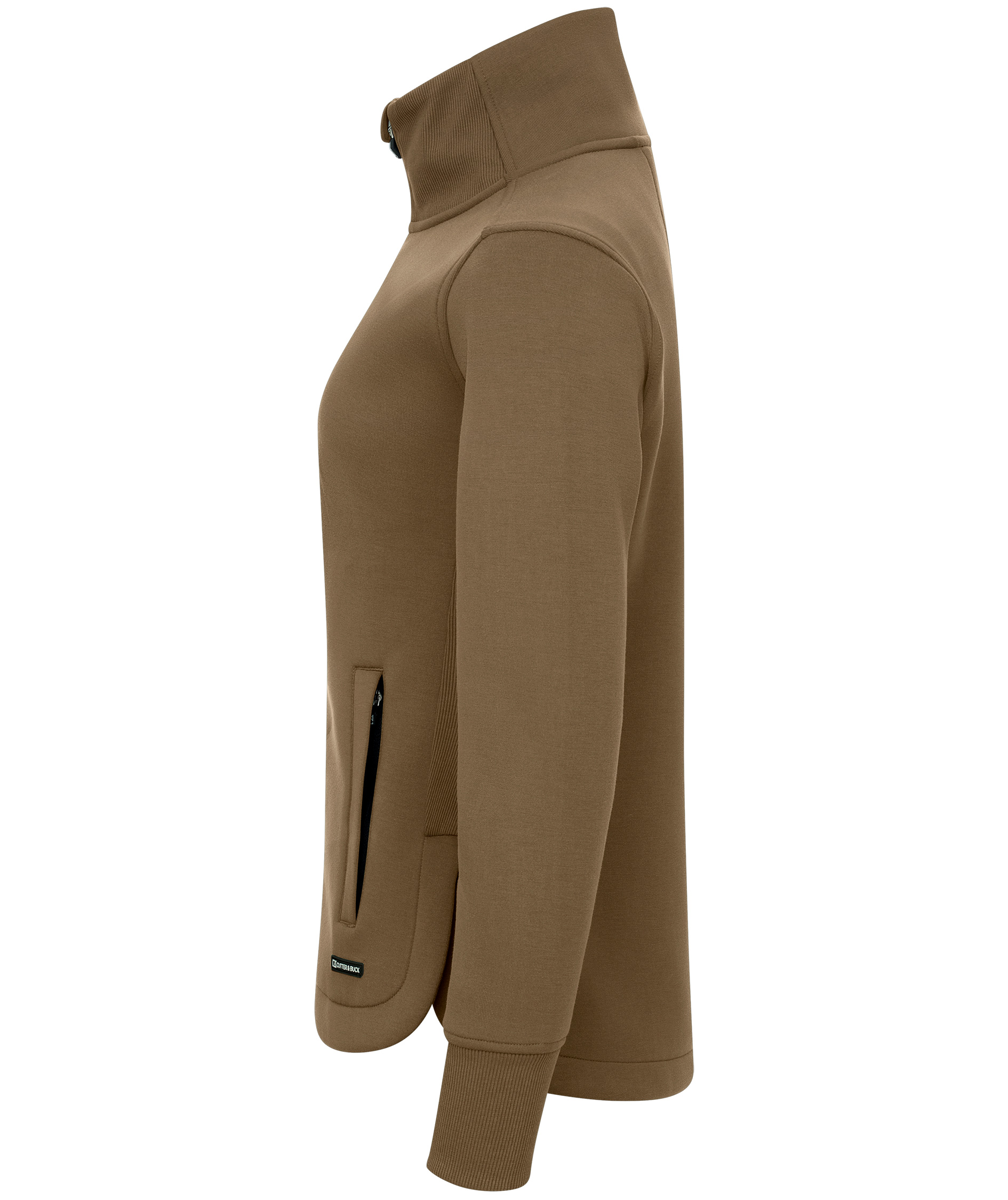 Cutter & Buck Pemberton dame cardigan, Khaki, large image number 4