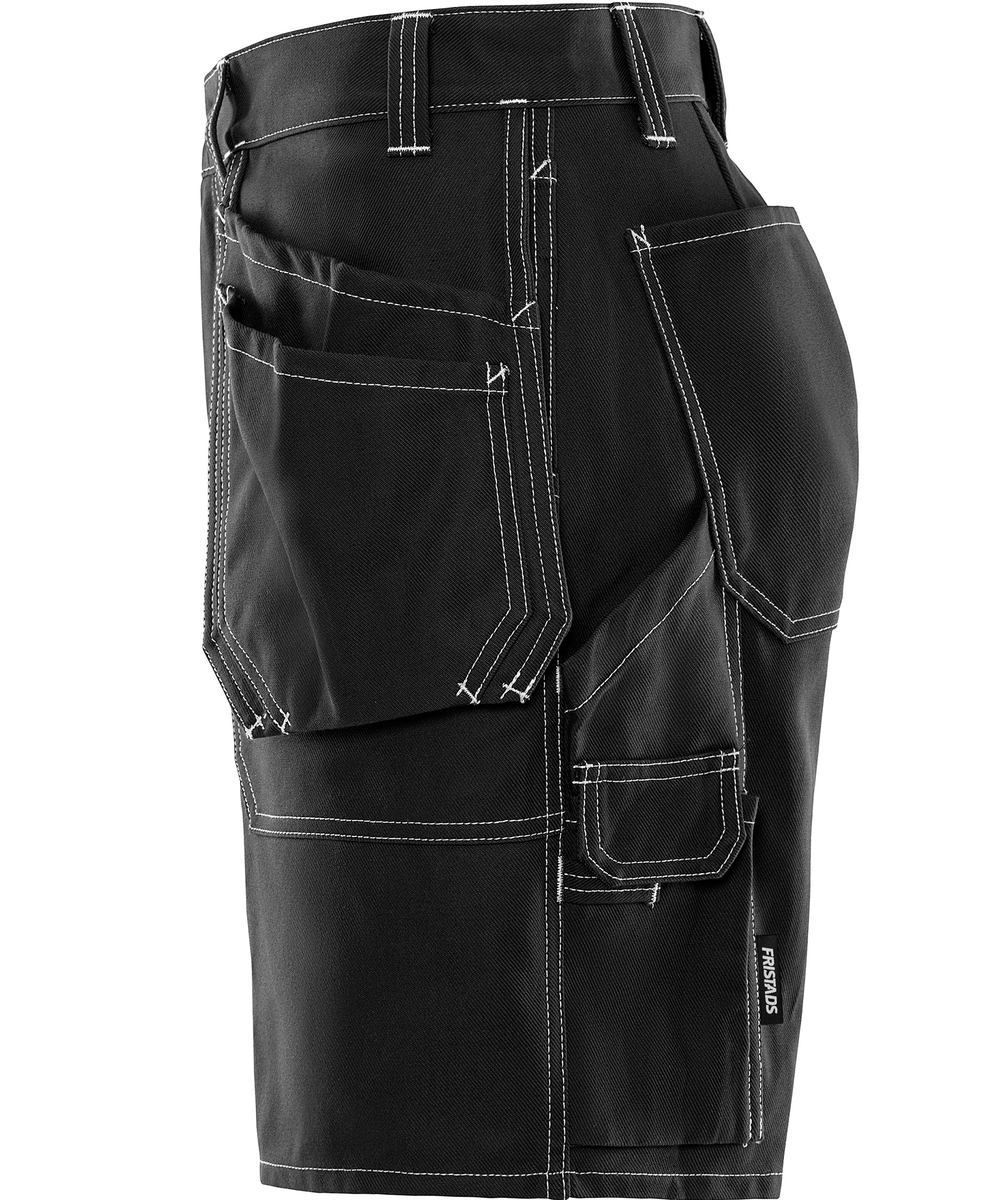 Fristads h&aring;ndverkershorts 275, Svart, large image number 3