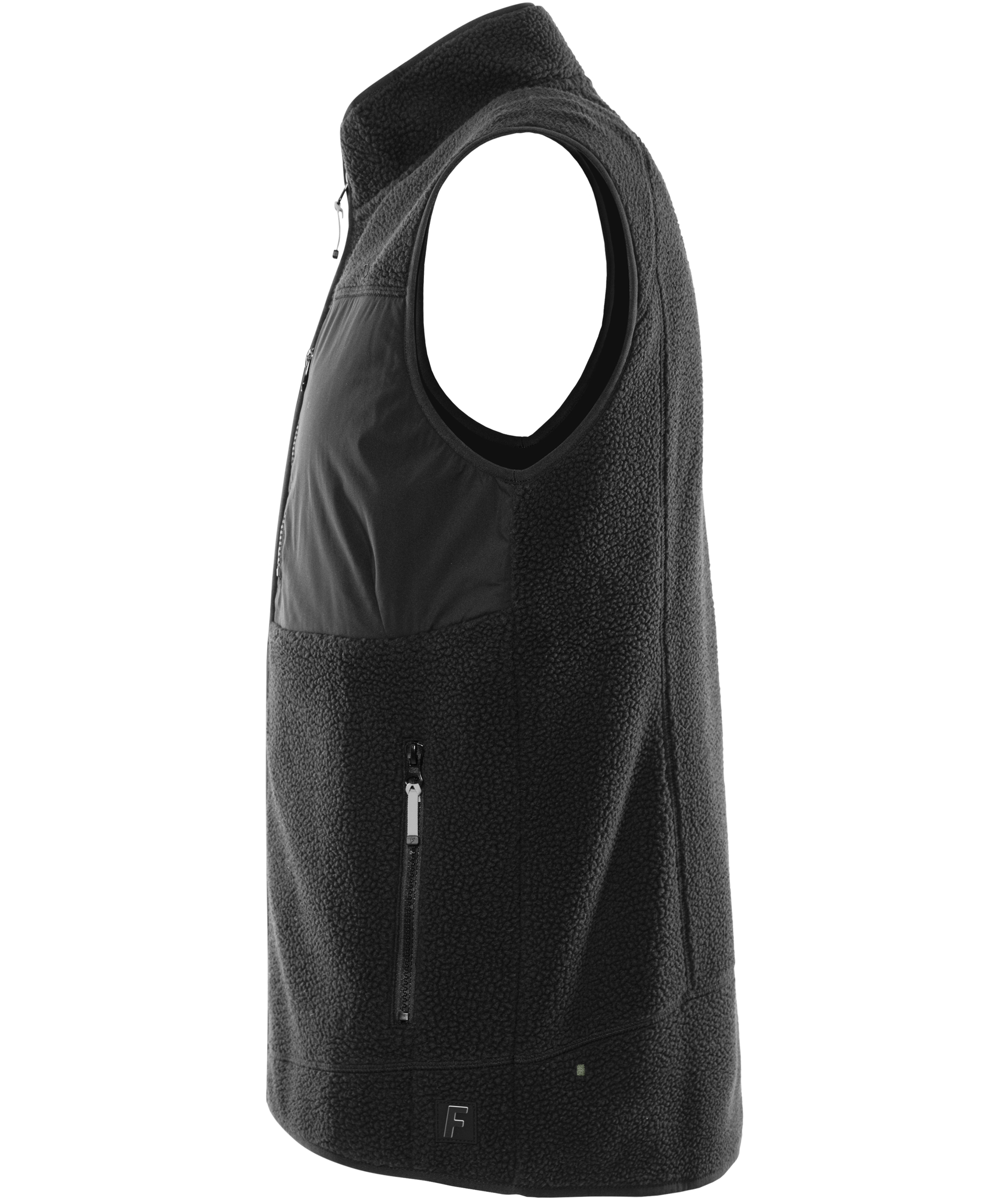 Fristads Argon fleece vest, Black, large image number 3