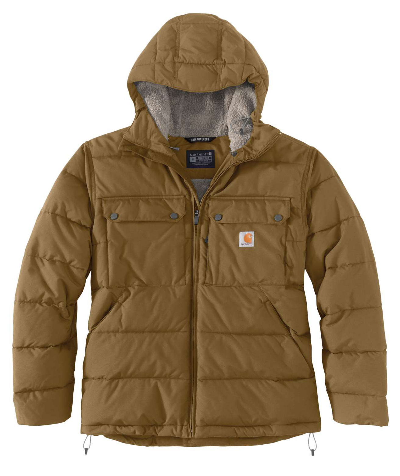 Carhartt Midweight vinterjacka, Oak Brown