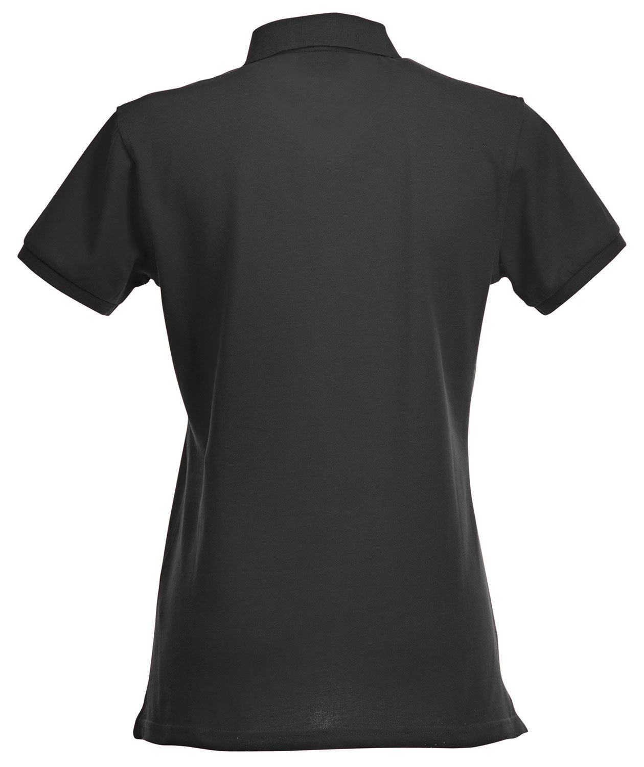 Clique Premium dame polo T-Skjorte, Svart, large image number 2