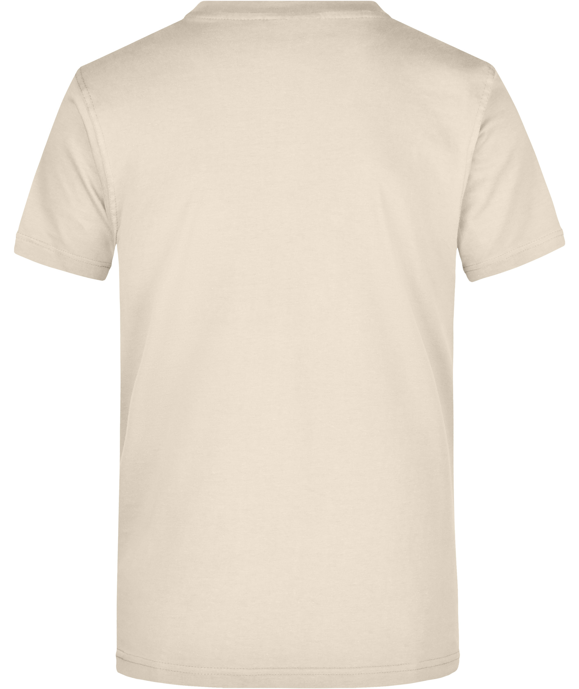 James & Nicholson T-shirt Round-T Heavy, Stone