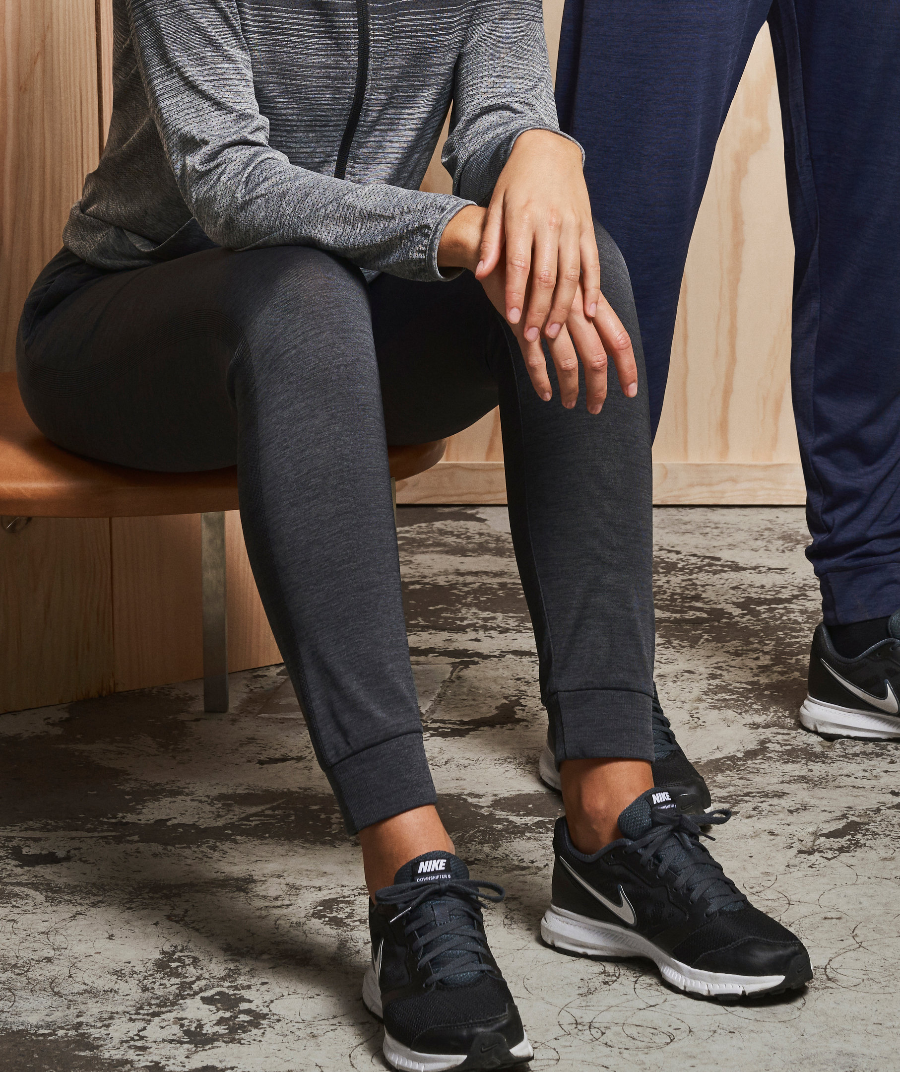 GEYSER s&ouml;ml&ouml;s sporty byxa dam, Grafit melange, large image number 3