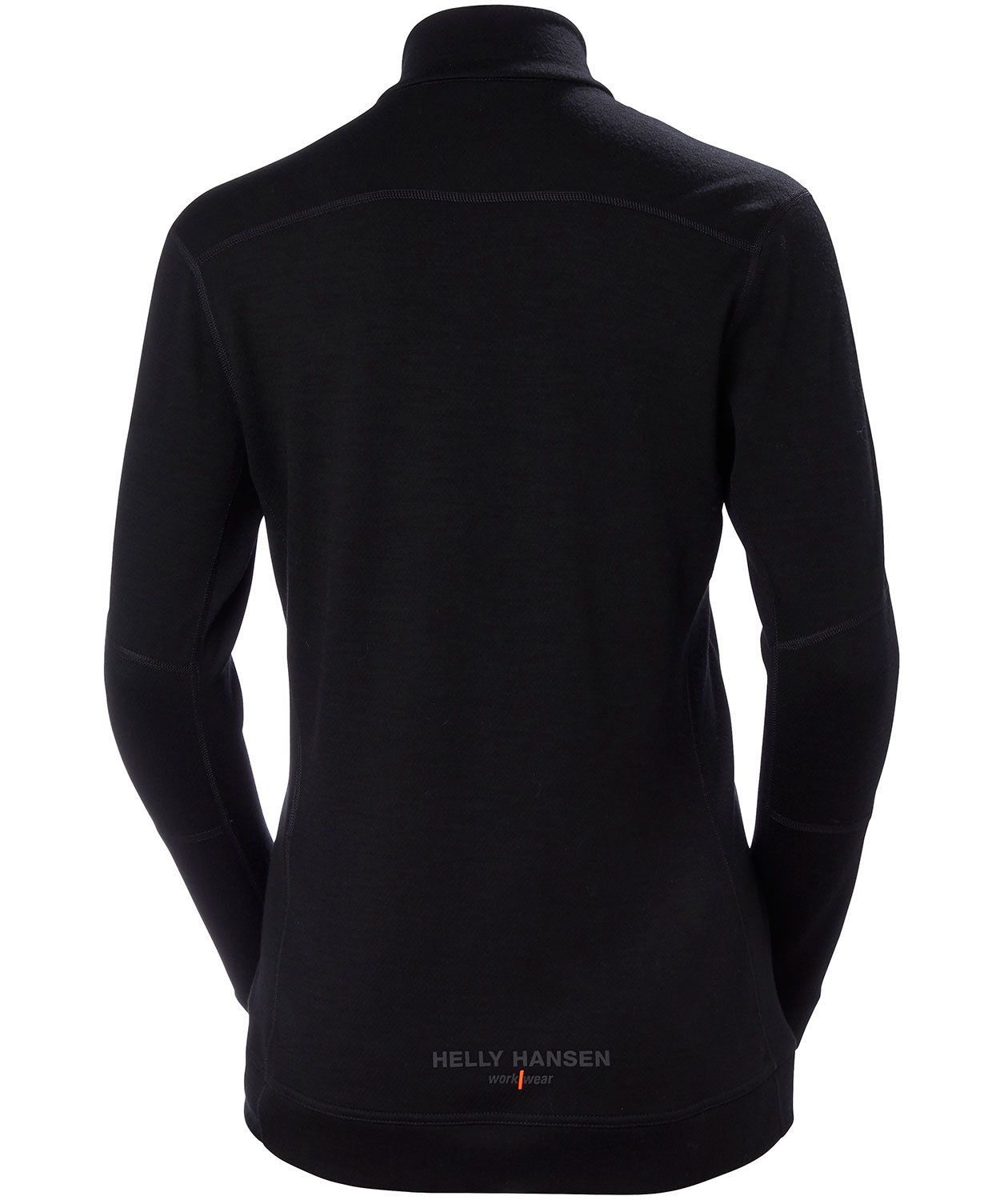 Helly Hansen Lifa women's long-sleeved undershirt half zip with merino wool, Black, large image number 2