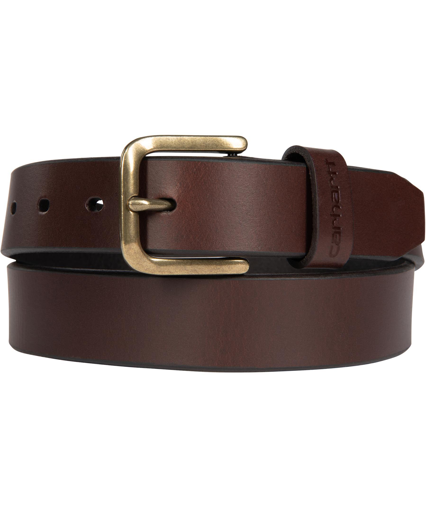 Carhartt l&aelig;rbelte, Dark brown
