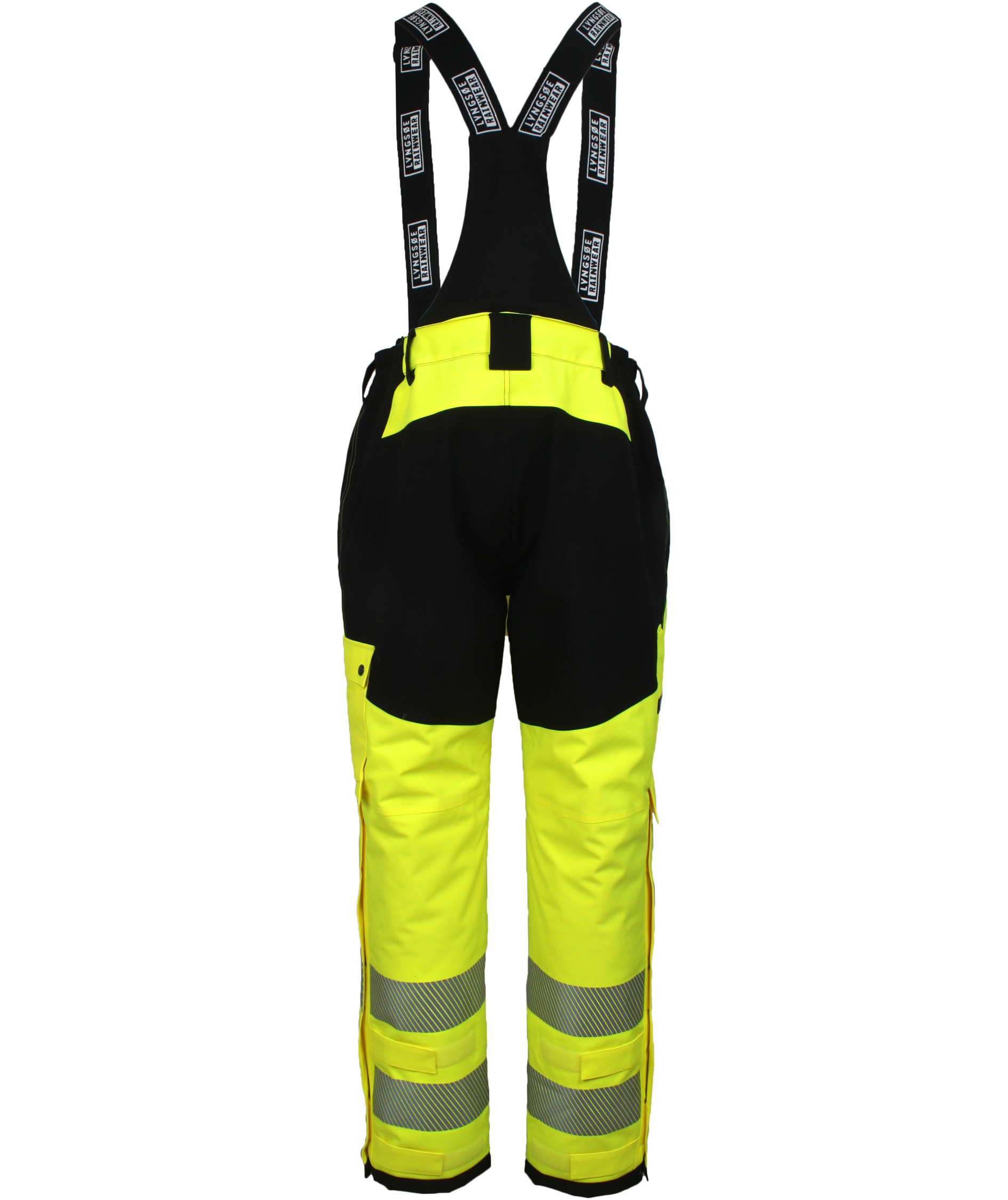 Lyngs&oslash;e Winterhose full stretch, Hi-vis Gelb/Schwarz, large image number 2
