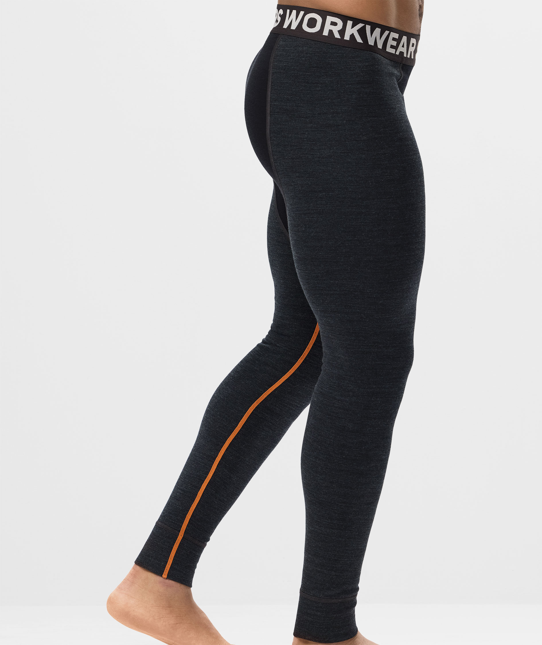 Snickers termounderbukser med merinould 9481, Anthracite Melange/Black, large image number 5