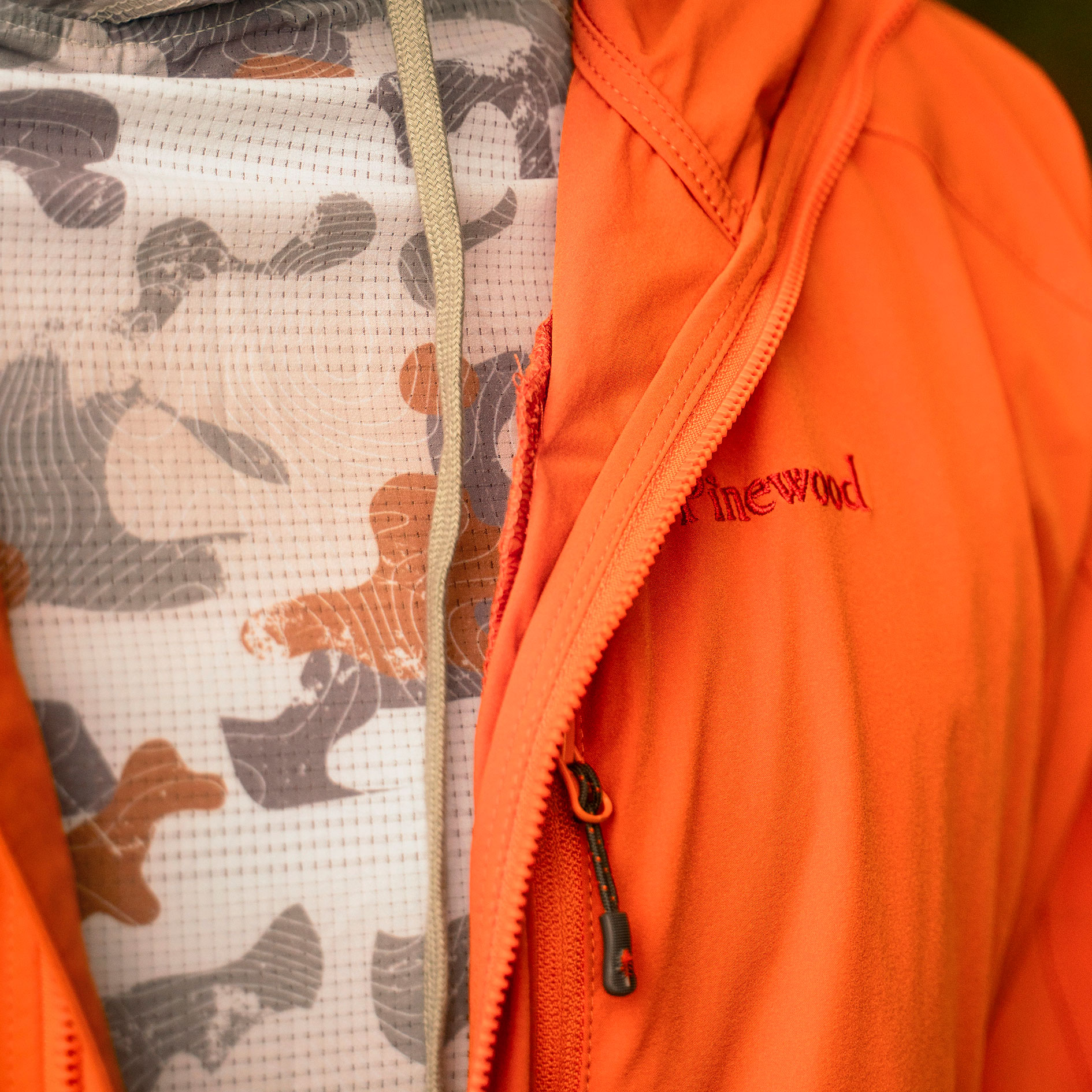 Pinewood Air Vent h&aelig;ttetr&oslash;je, Beige Camou, large image number 4