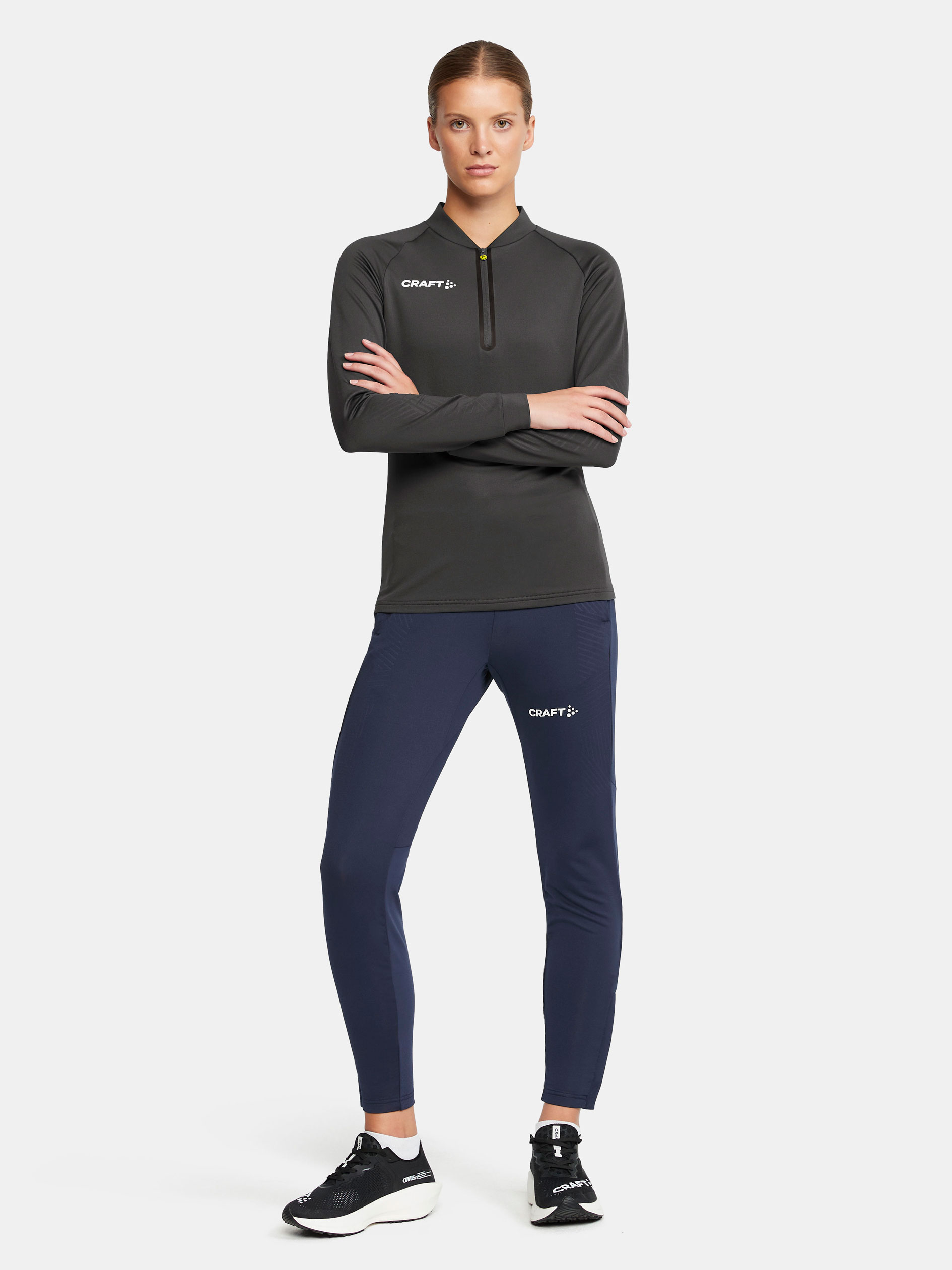 Craft Extend Damen Halfzip Trainingspullover