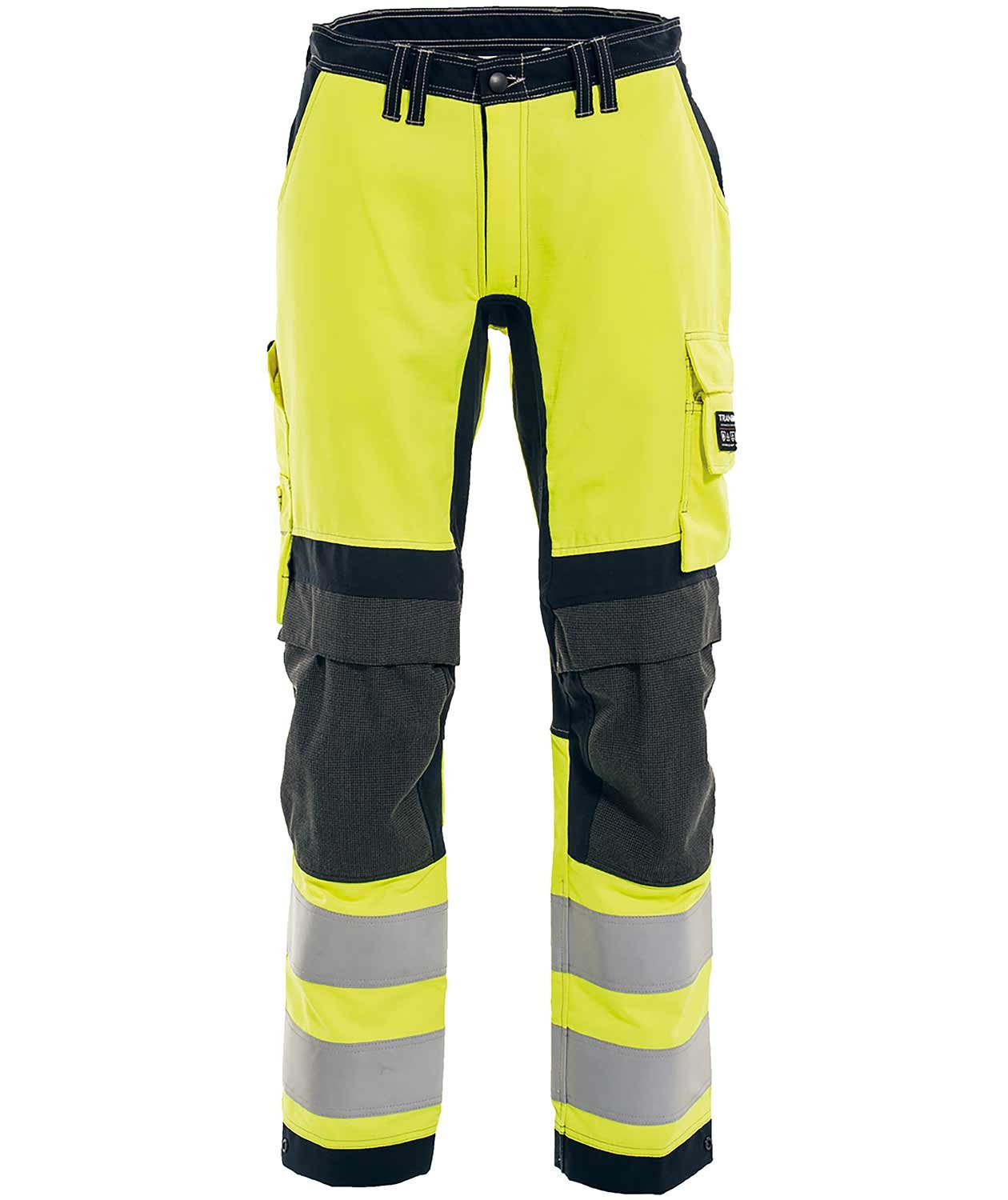 Tranemo Stretch FR Damen Arbeitshose, Hi-vis gelb/marineblau